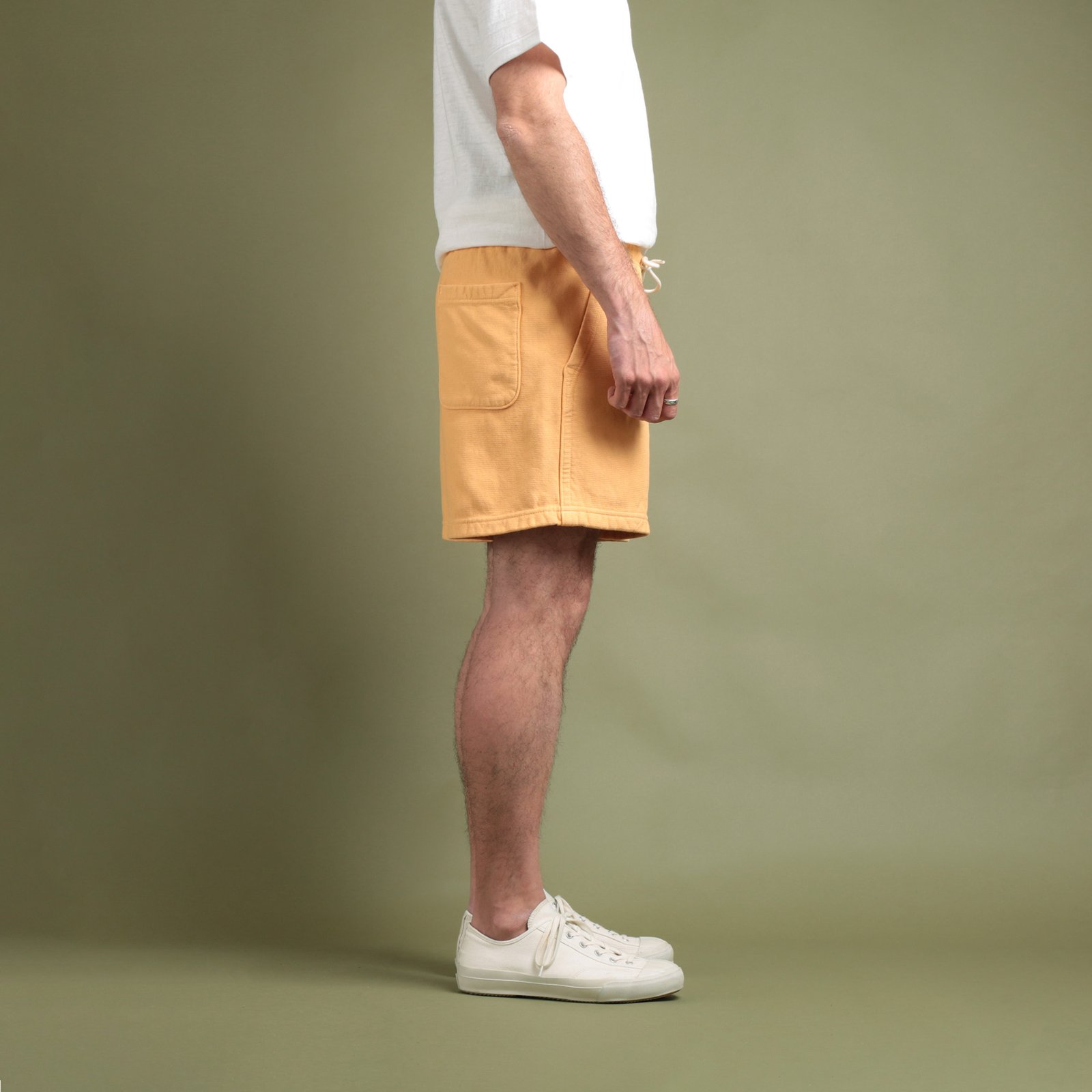 "Spring Terry" Super Tuck Shorts Golden Nugget