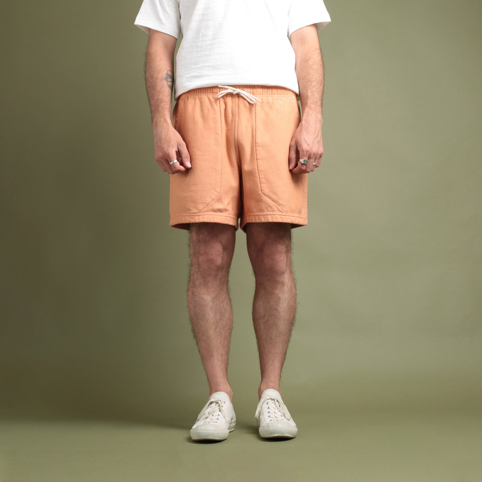 "Spring Terry" Super Tuck Shorts Raw Sienna