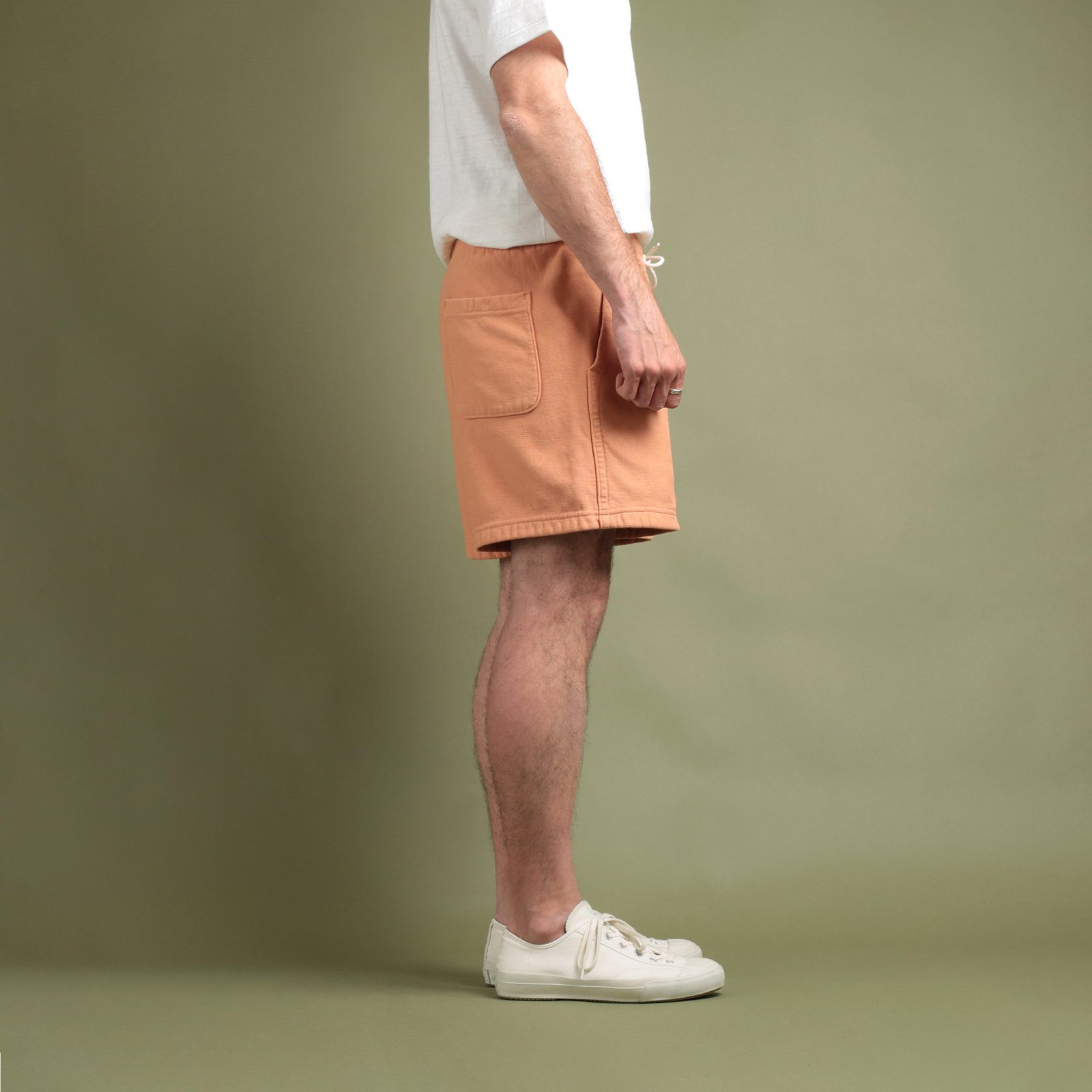 "Spring Terry" Super Tuck Shorts Raw Sienna