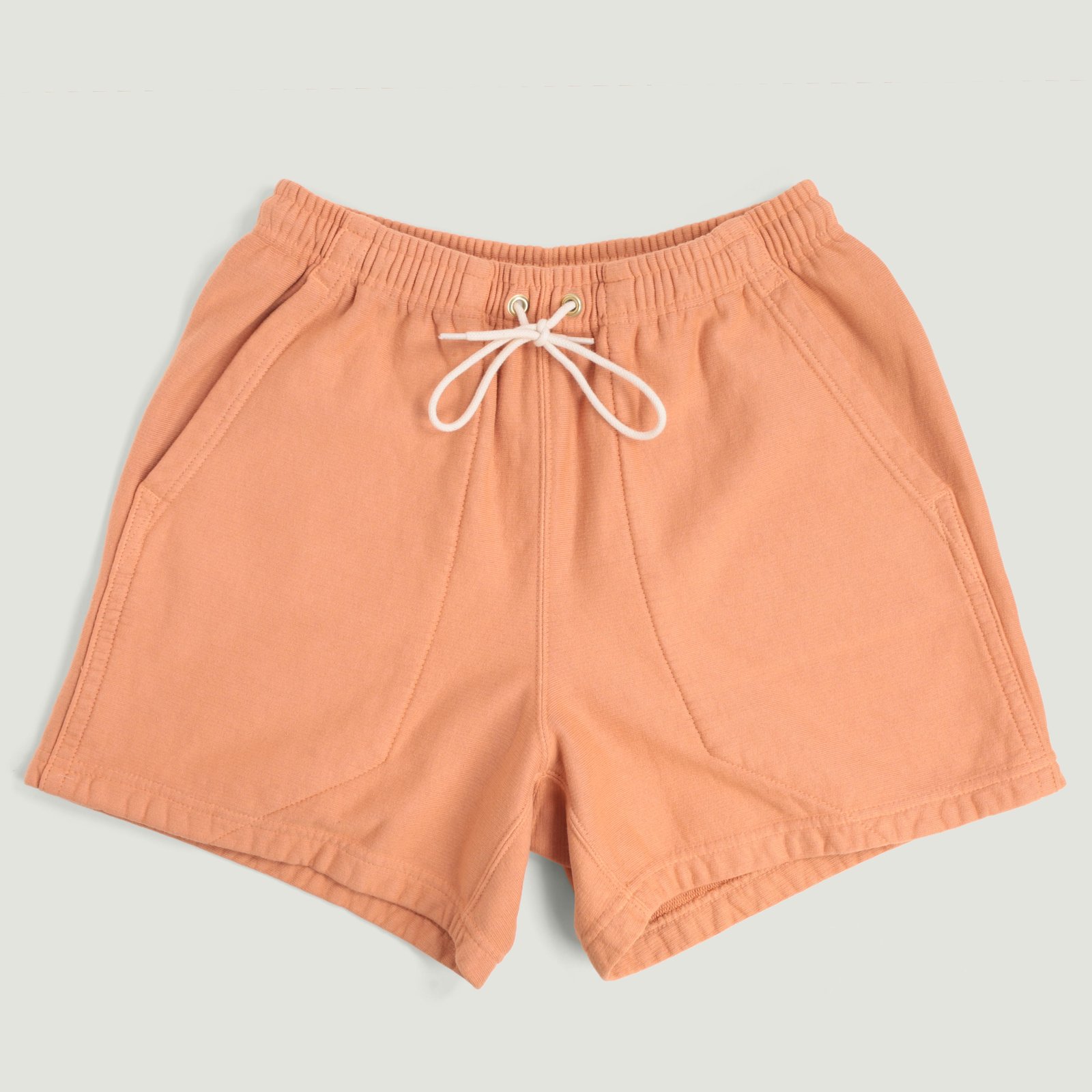 "Spring Terry" Super Tuck Shorts Raw Sienna