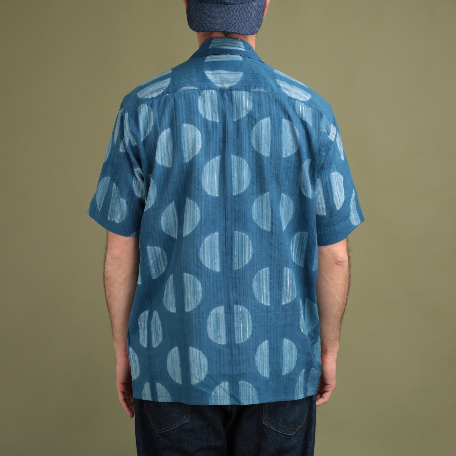 KARDO x FLÂNEURS / S/S Shibori Dyed Seersucker Shirt