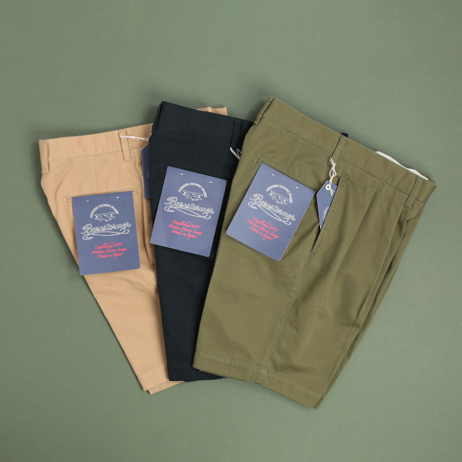 1402P 2P Chinos Shorts Olive