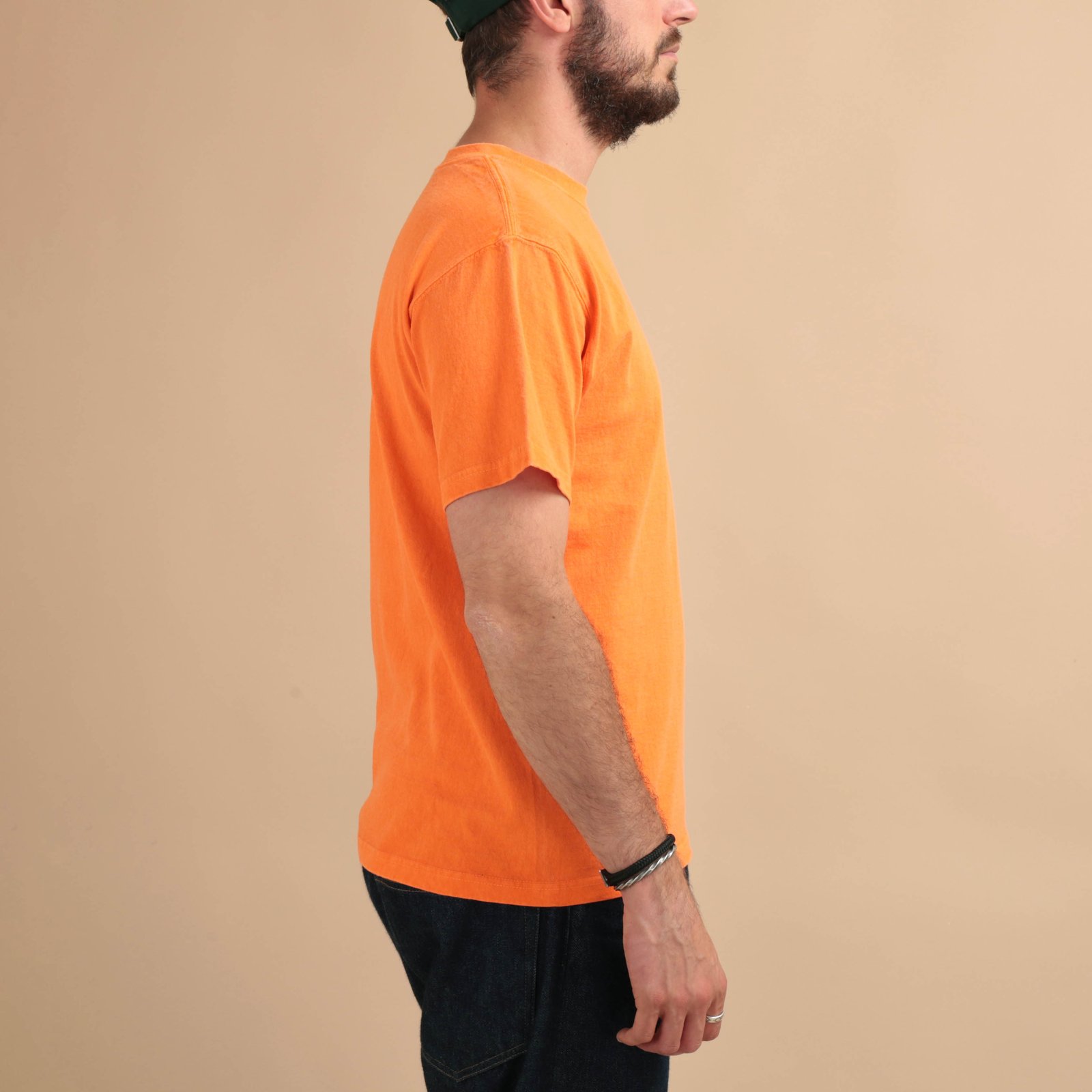 Short Sleeve Crew T-Shirt P-Orange