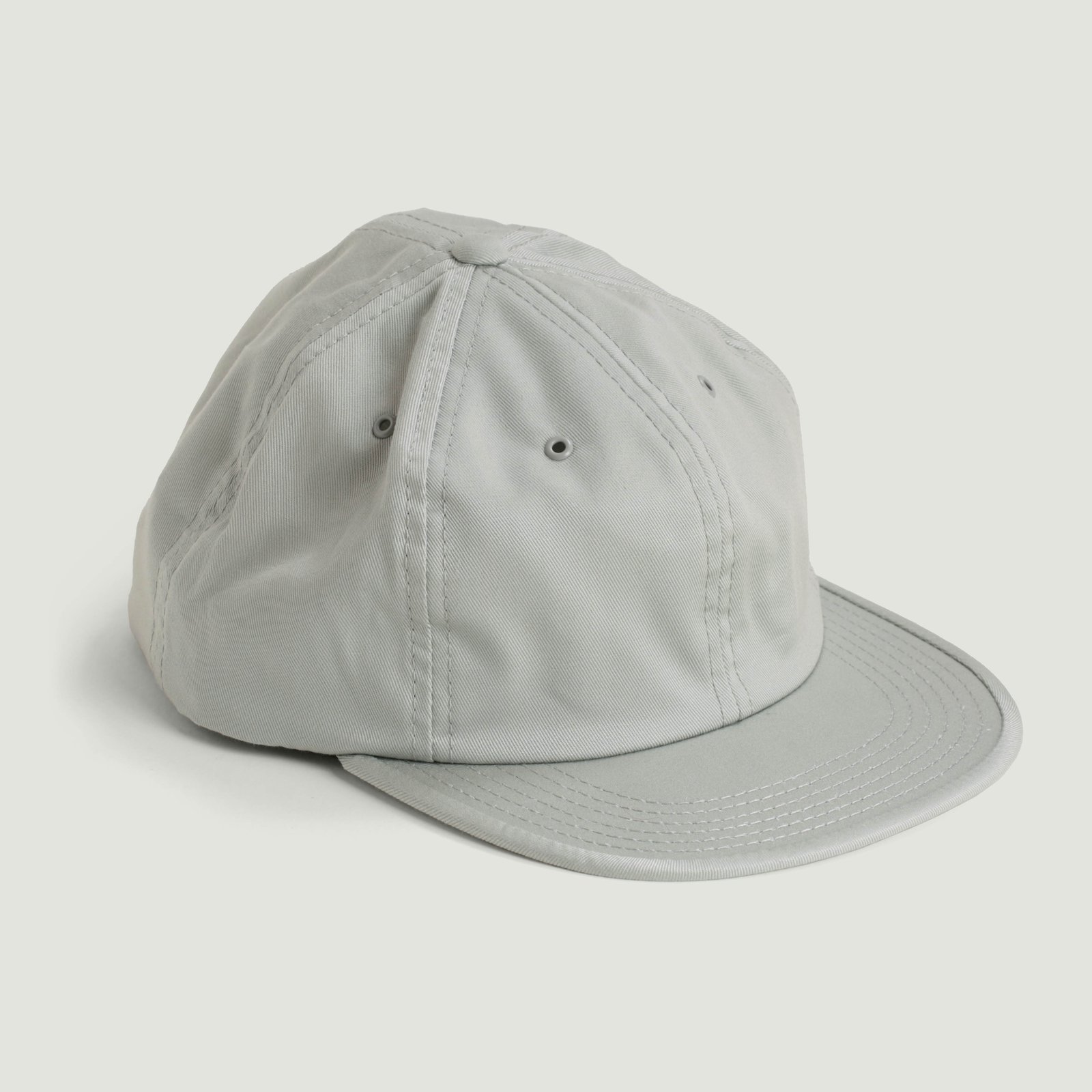 H.W. DOG & CO / Plain 6P Cap Grey