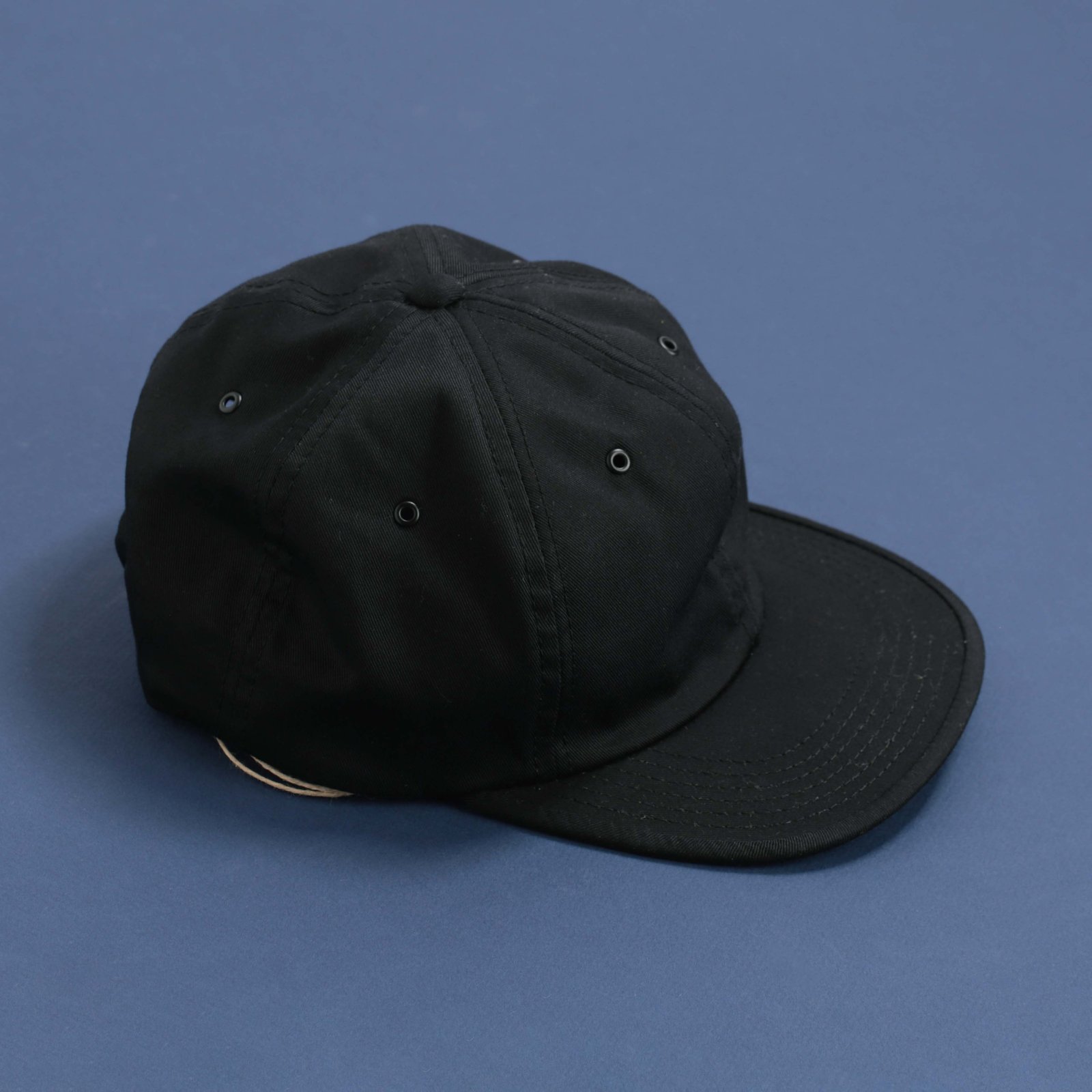 H.W. DOG & CO / Plain 6P Cap Black