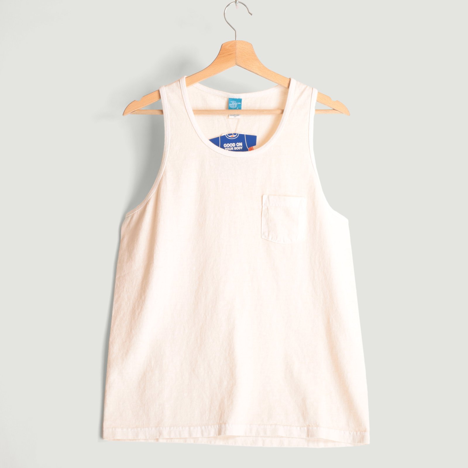 Pocket Tank Top P-Natural