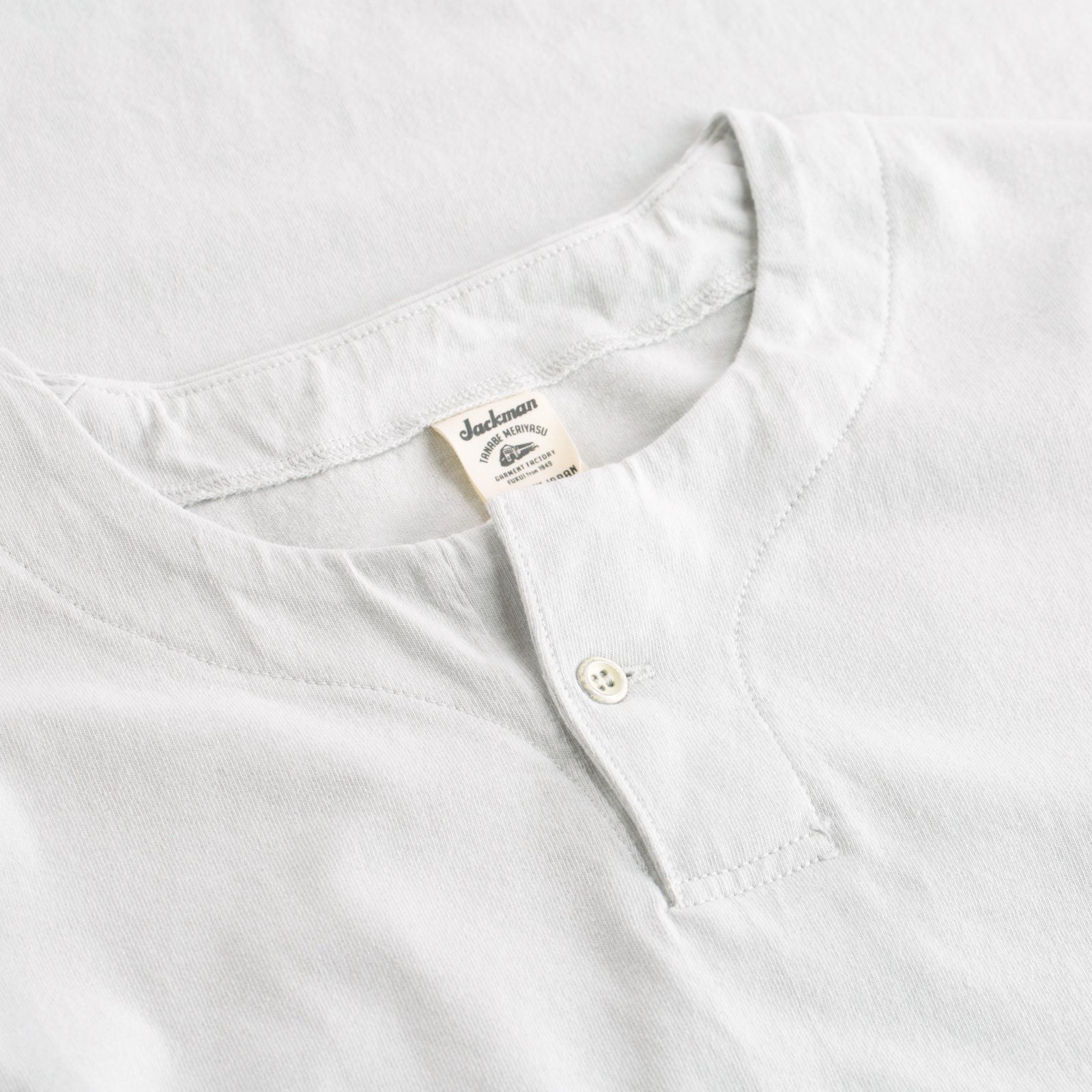 Henleyneck T-Shirt Drop Blue