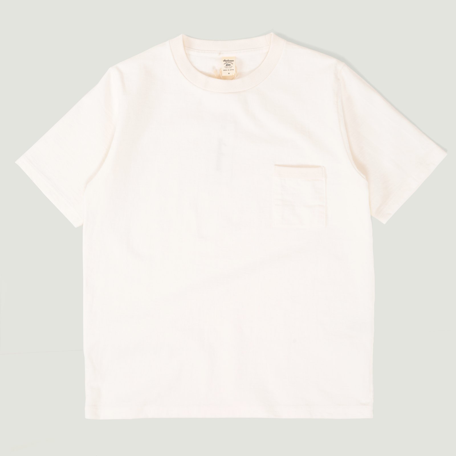 Dotsume Pocket T-Shirt Off White