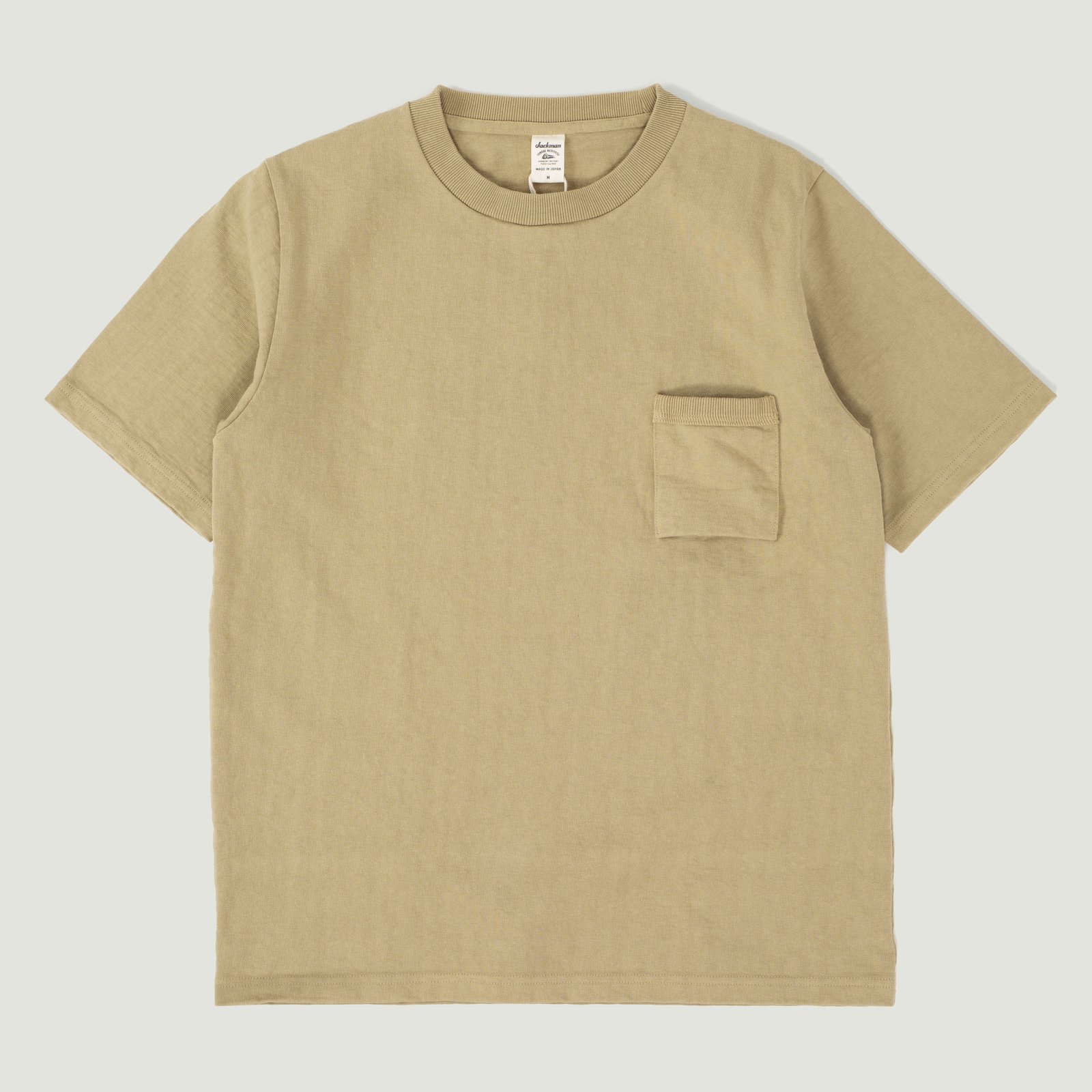 Dotsume Pocket T-Shirt Hard Butter