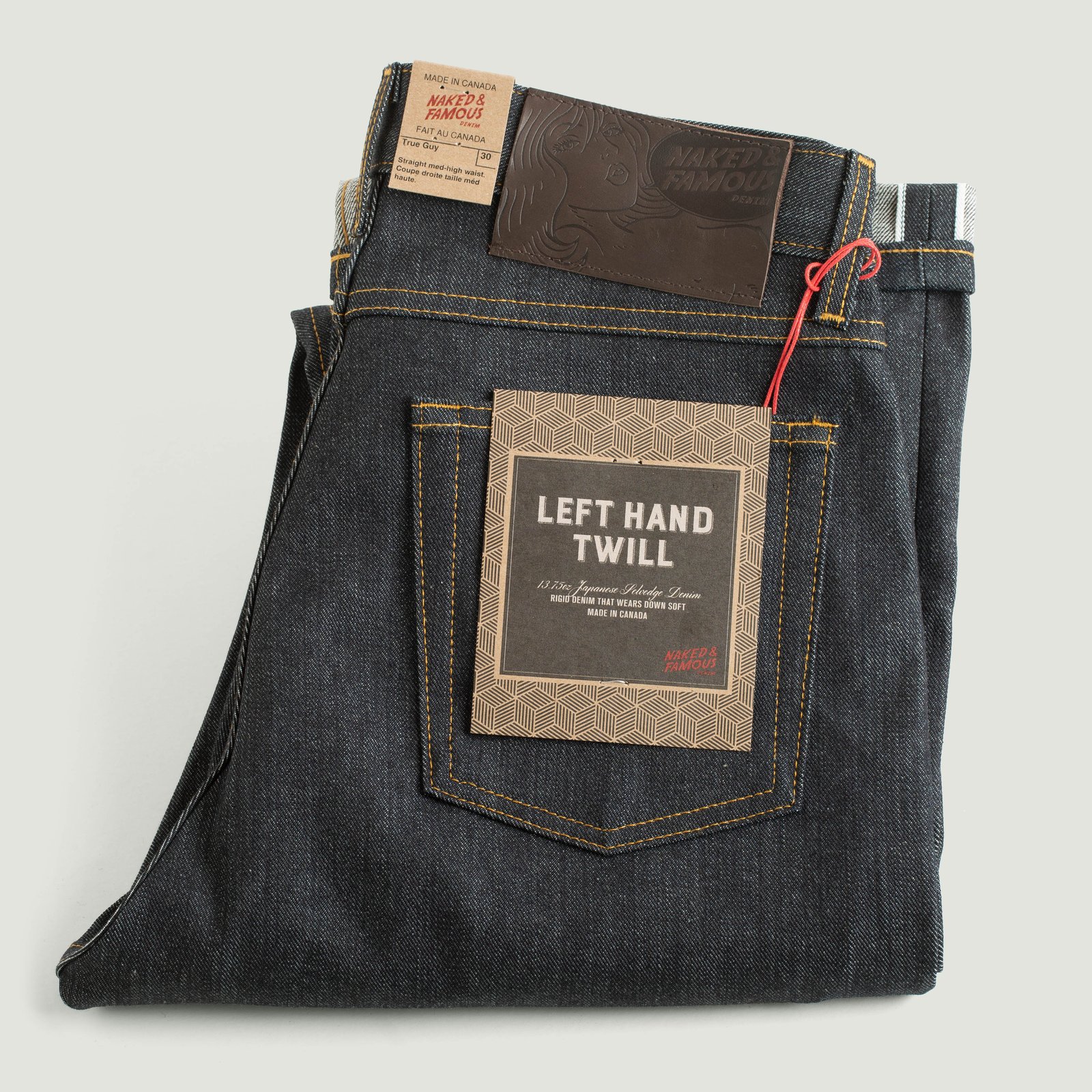 vignette flâneurs NAKED & FAMOUS TrueGuy Left Hand Twill Selvedge
