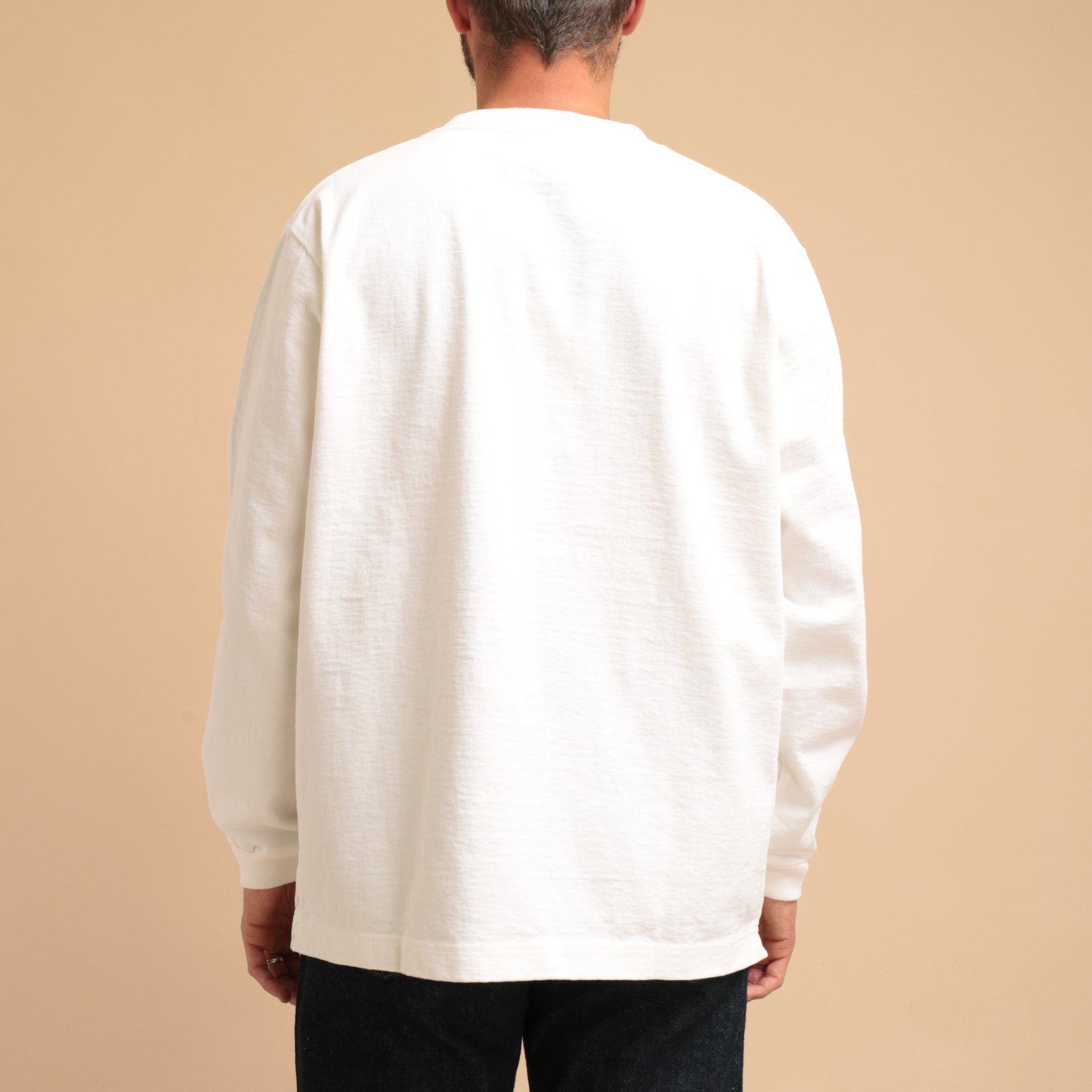 Dotsume L/S T-Shirt Off-White