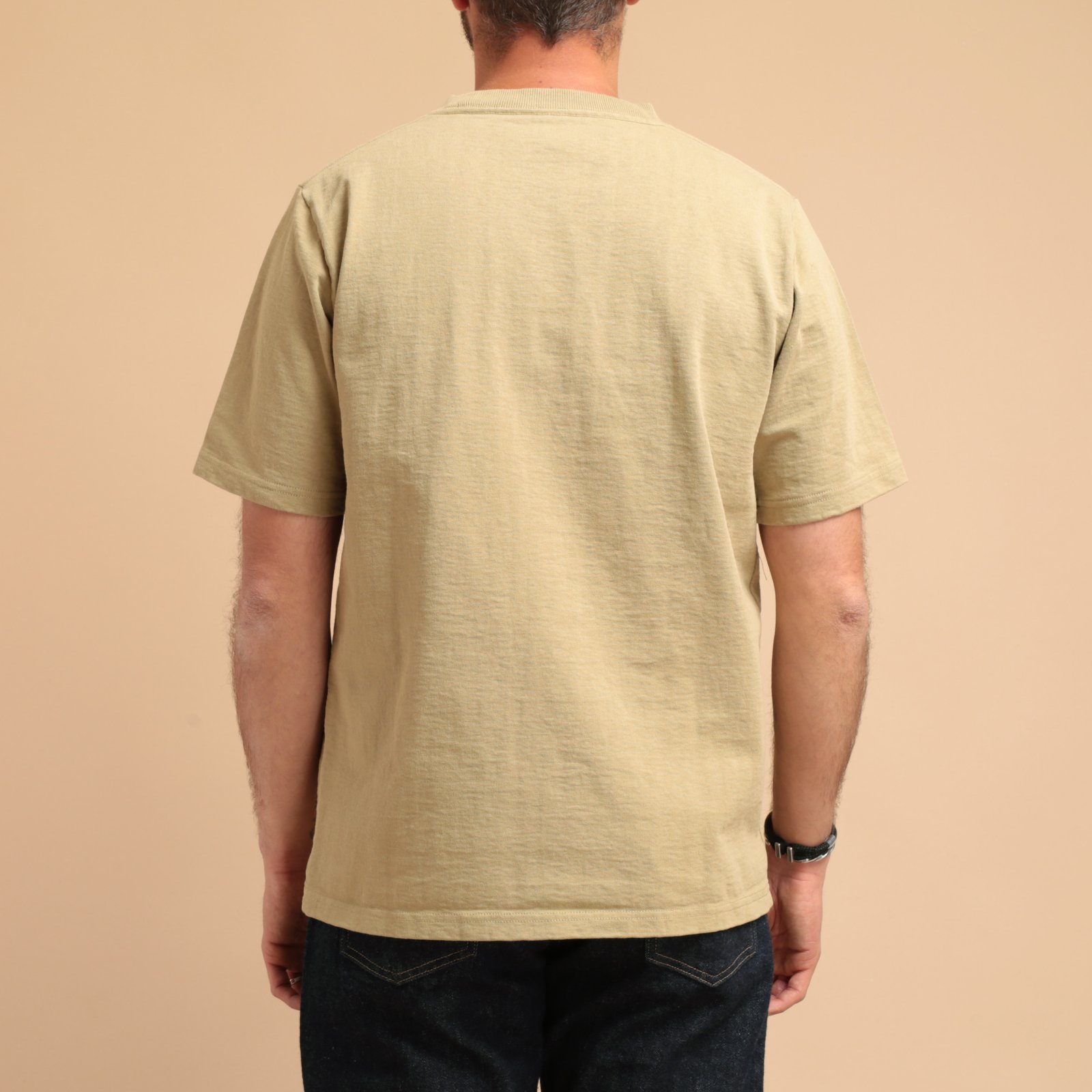 Dotsume Pocket T-Shirt Hard Butter