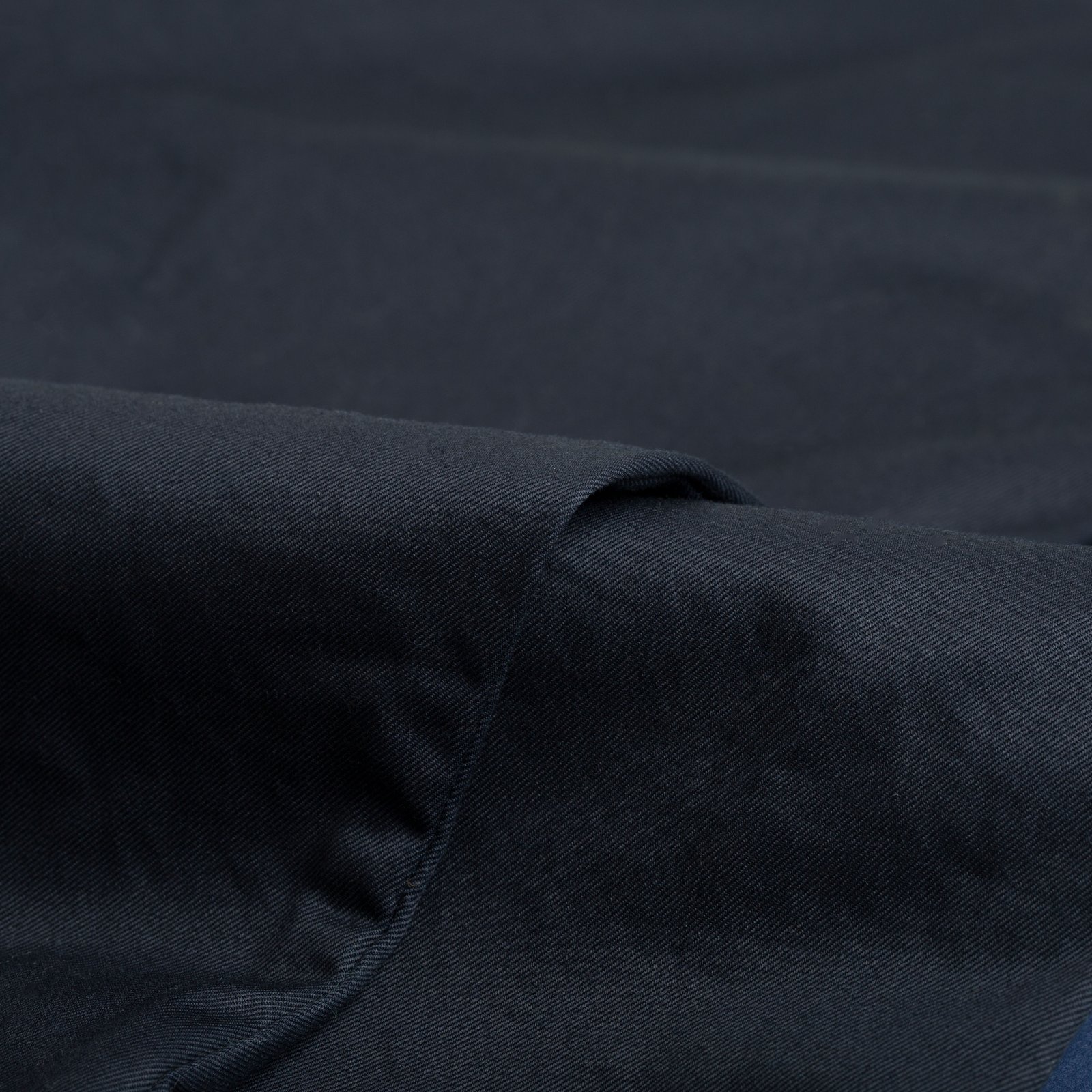 1 Pleat 80/3 Twill Trousers Navy