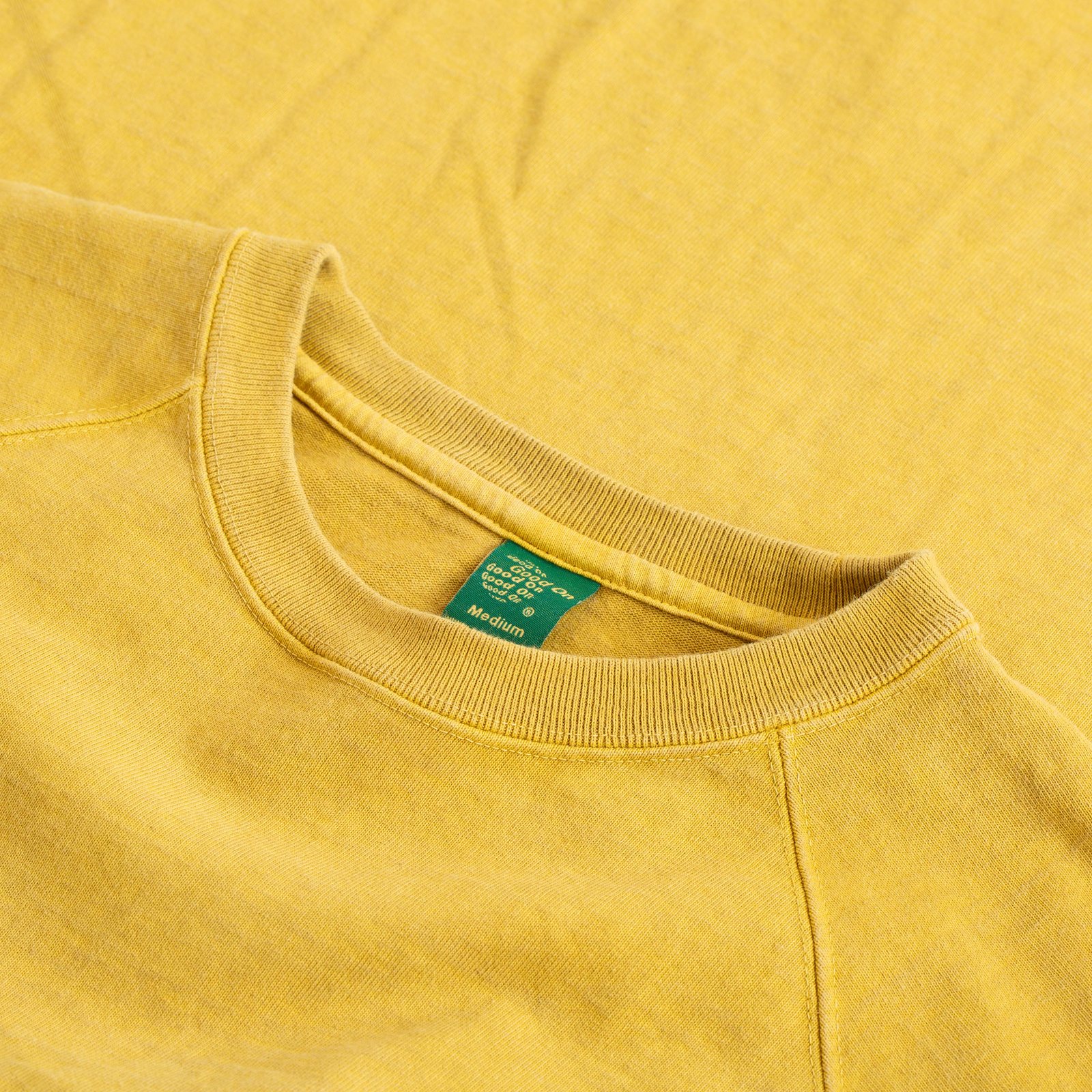 Heavy Raglan Pocket T-Shirt L/S P-Banana