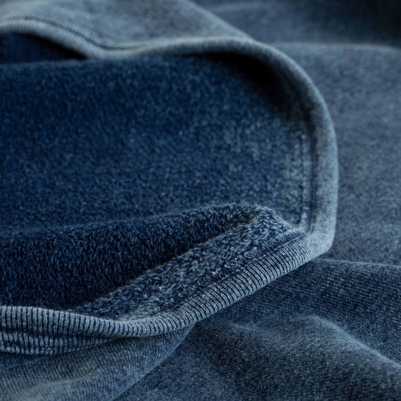 Indigo Shave Long Sleeve Sweatshirt