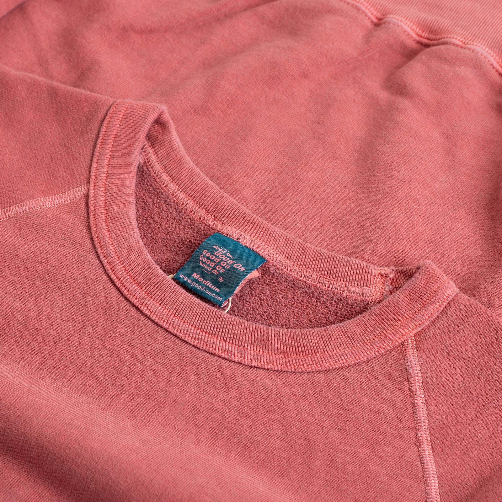 Raglan Crewneck Sweatshirt P-F.Red