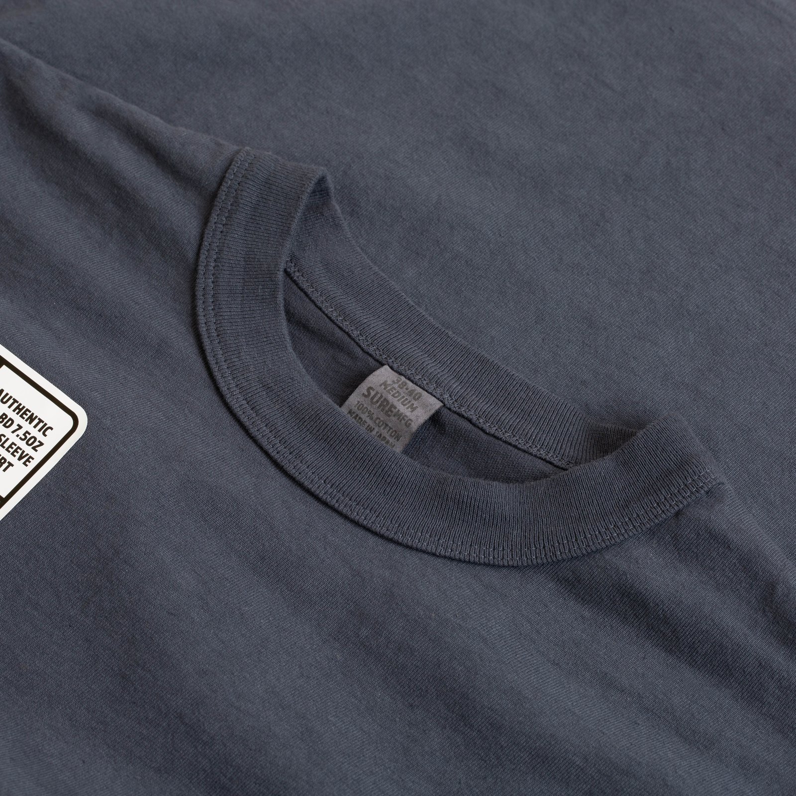 "SURE MFG" 7.5oz Pocket S/S Tee Nice Navy