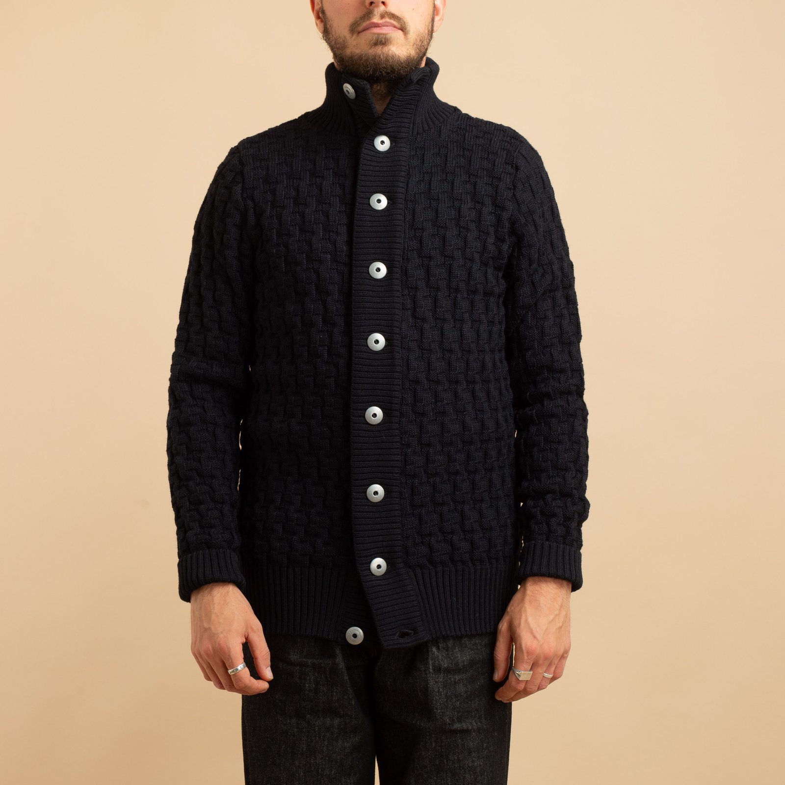 Stark Cardigan Navy Blue II