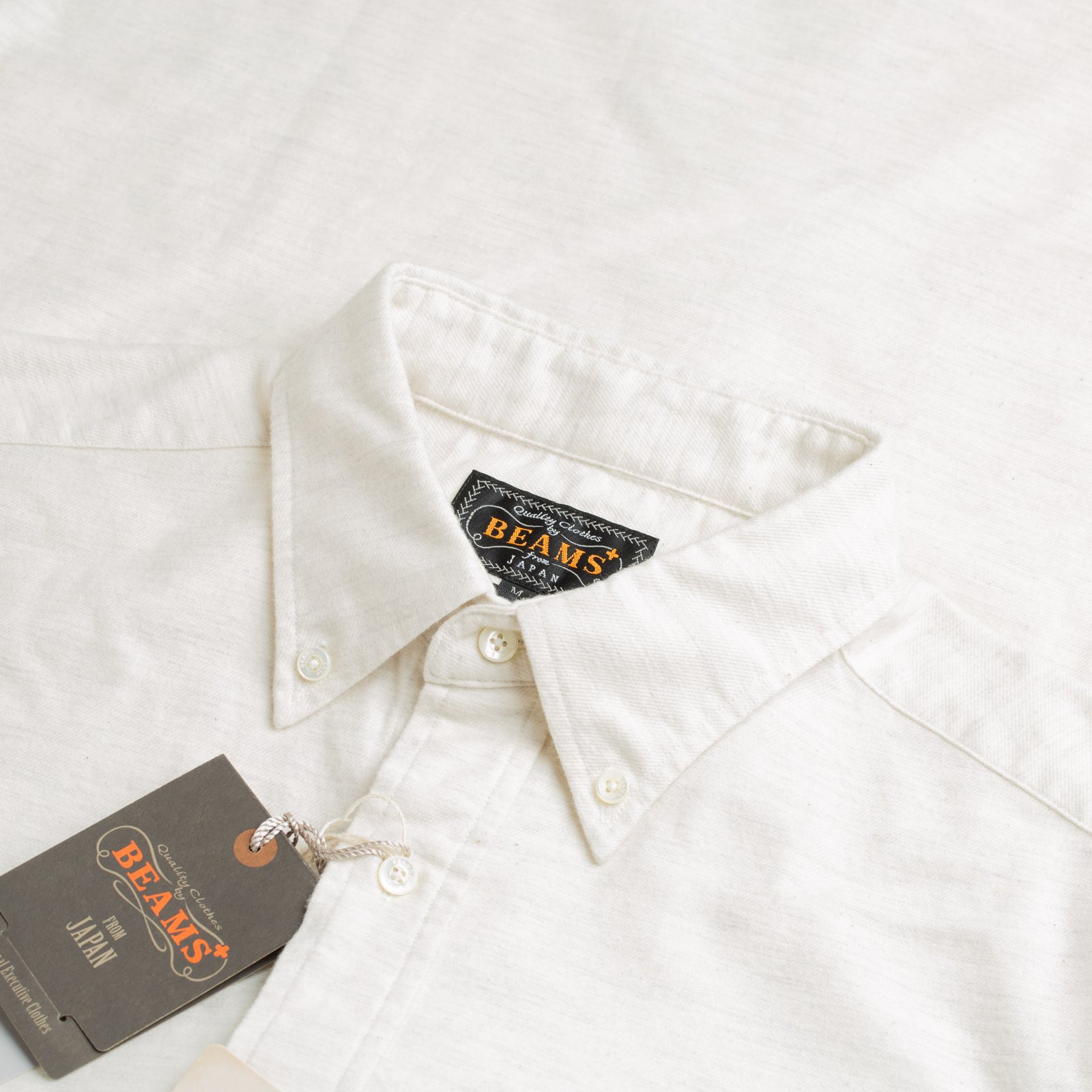 BD Flannel Solid Off White