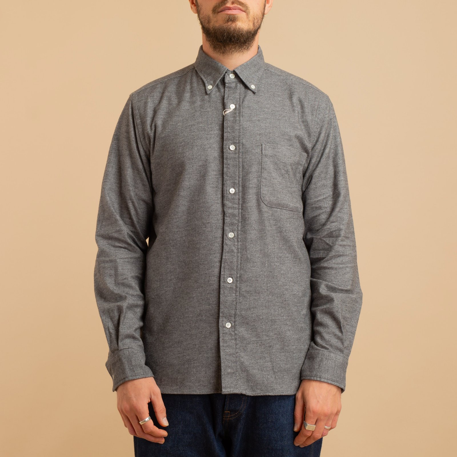 BD Flannel Solid Grey