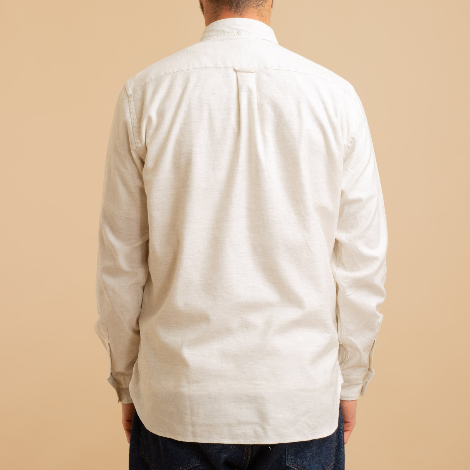 BD Flannel Solid Off White
