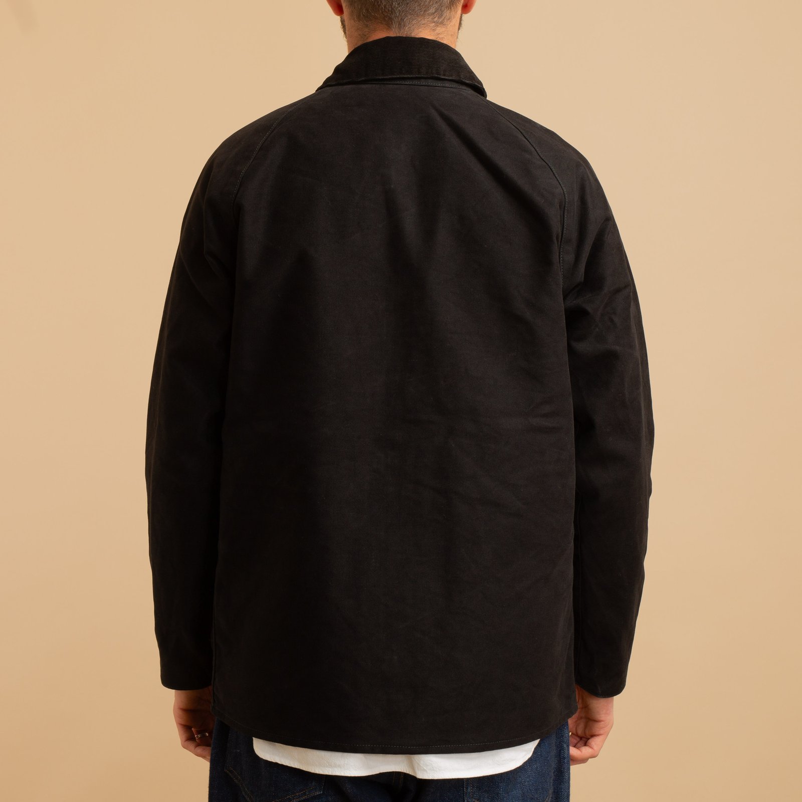 F2361 Heavy Moleskin Riding Jacket Black