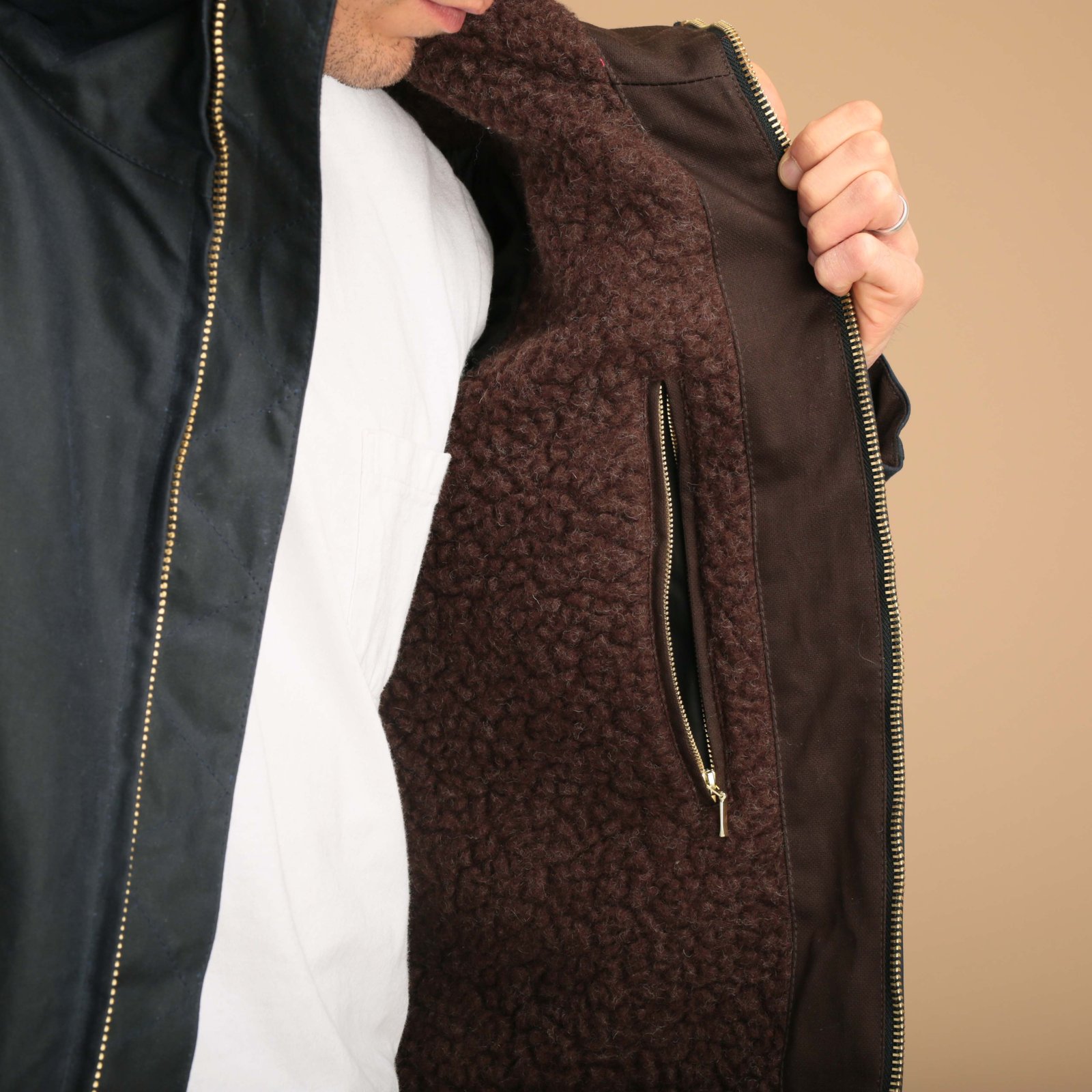 Navy Blazer Coat
