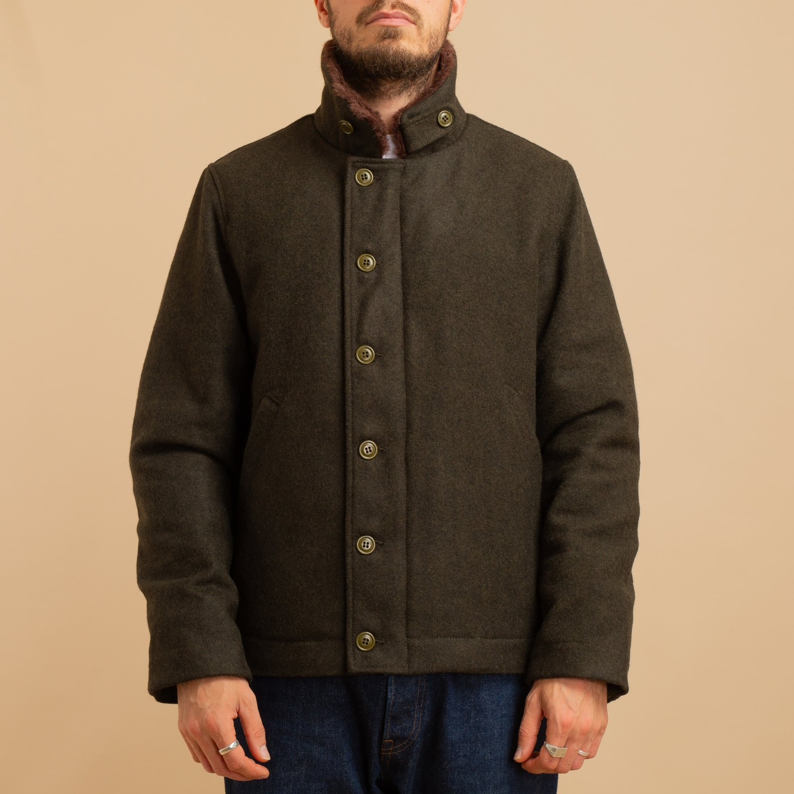 Dark Green Deck Jacket