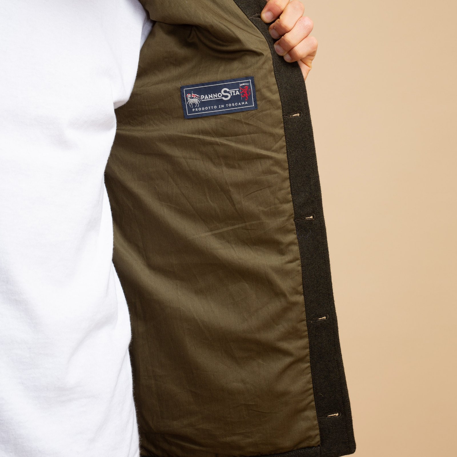 Dark Green Wool Cruiser Jacket