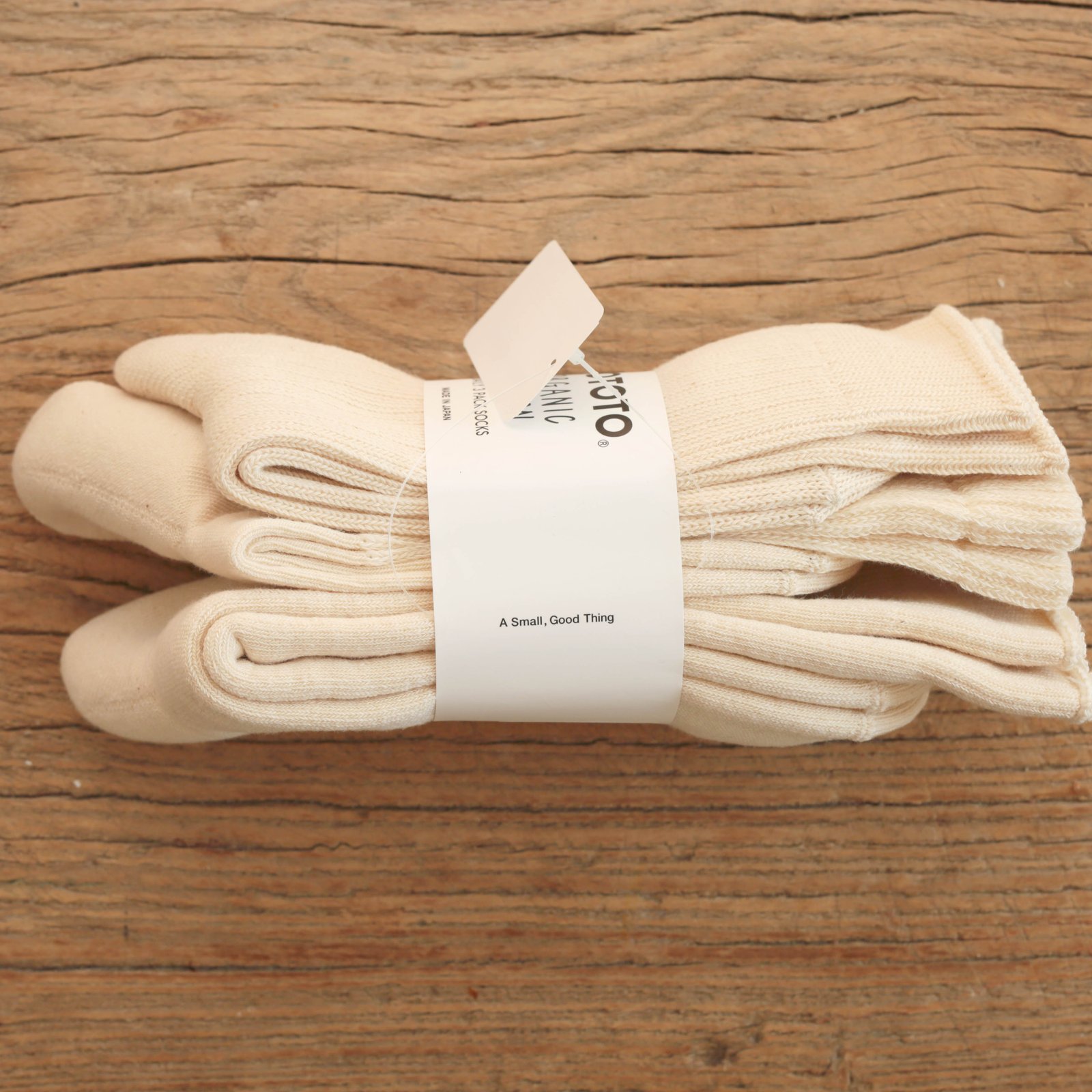 Organic Daily 3 Pack Crew Socks