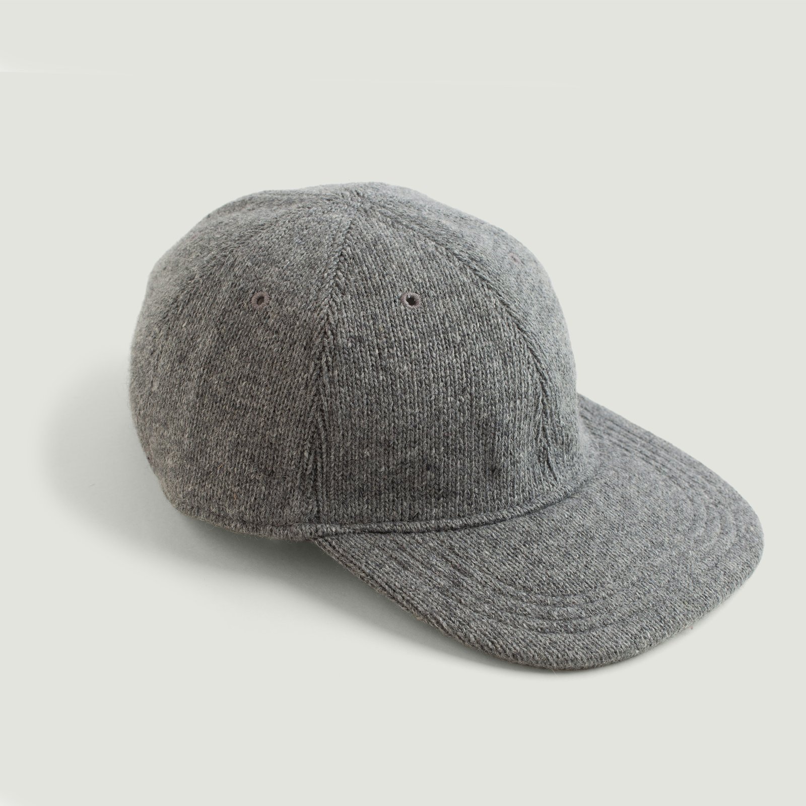 Recycle W/P 6 Panel Knit Cap Dark Gray