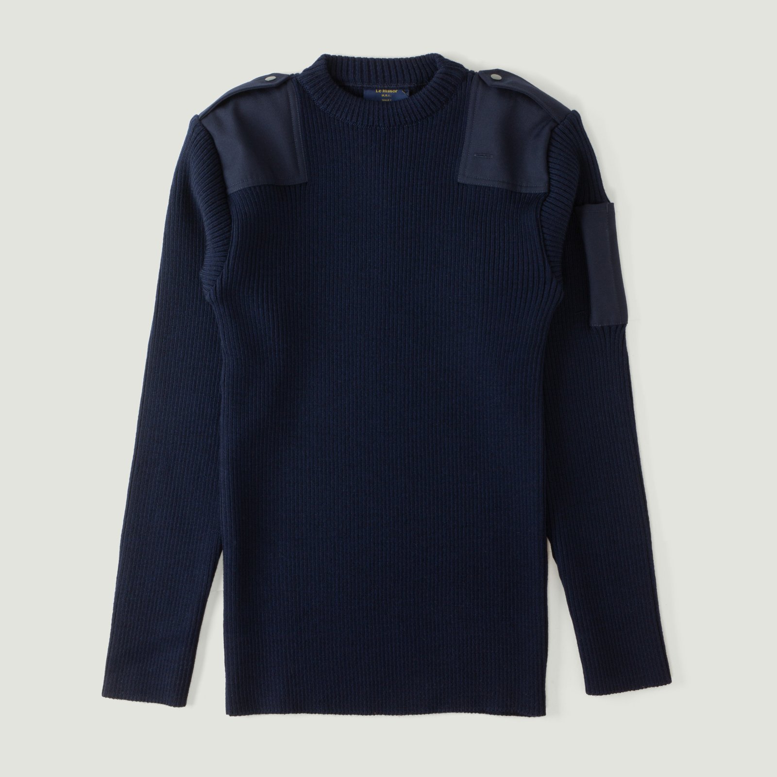 THE MINOR / Military Navy Officer Sweater