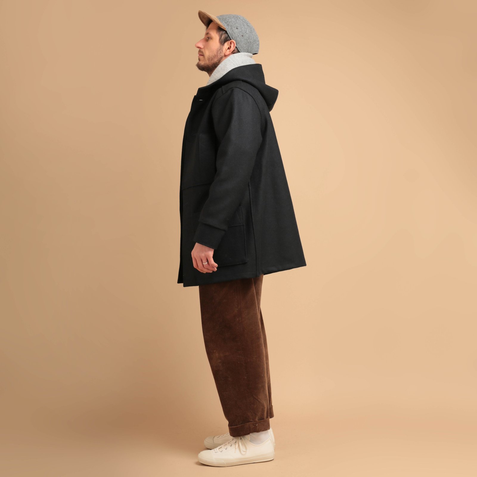 The Navy Wool Cloth Kabig