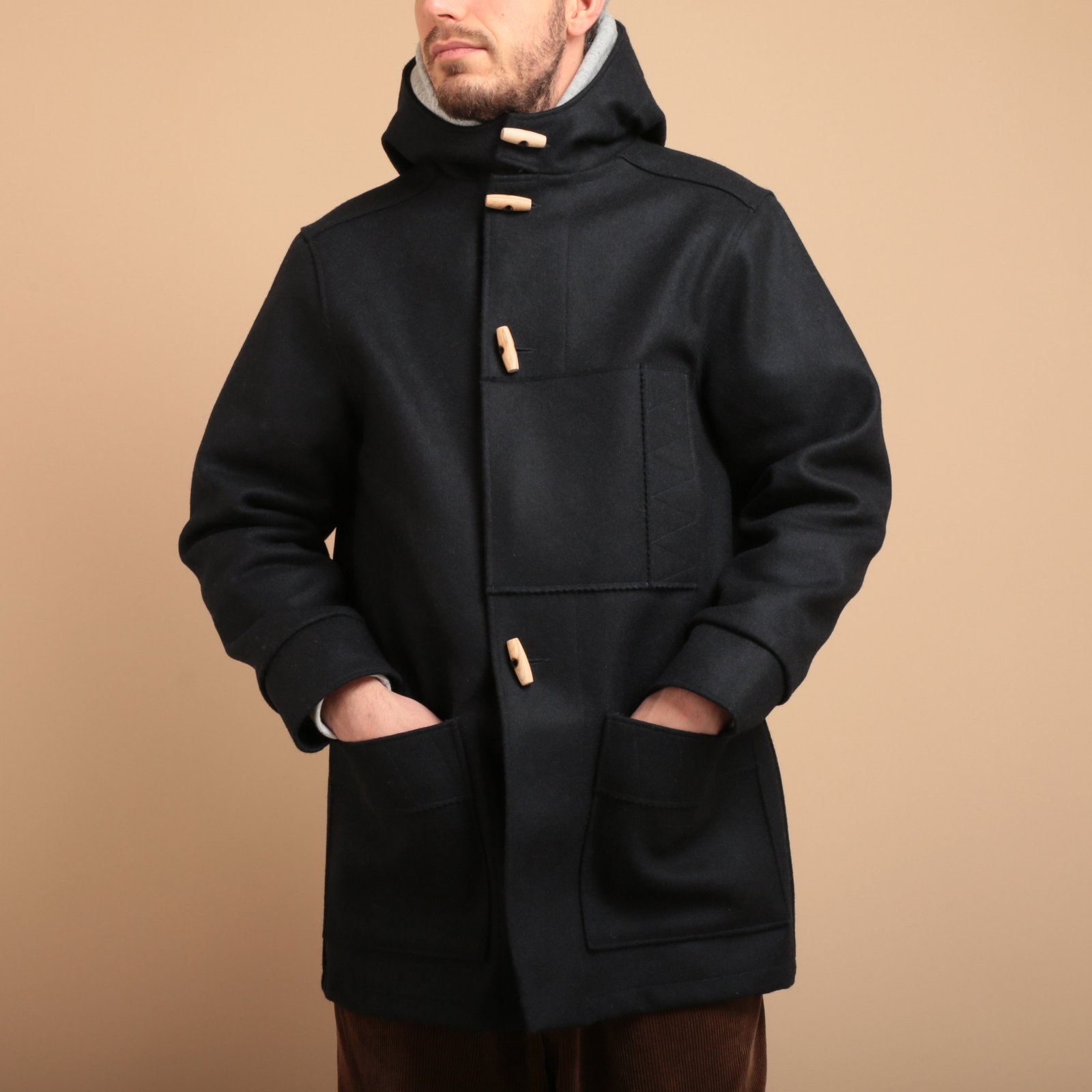 The Navy Wool Cloth Kabig