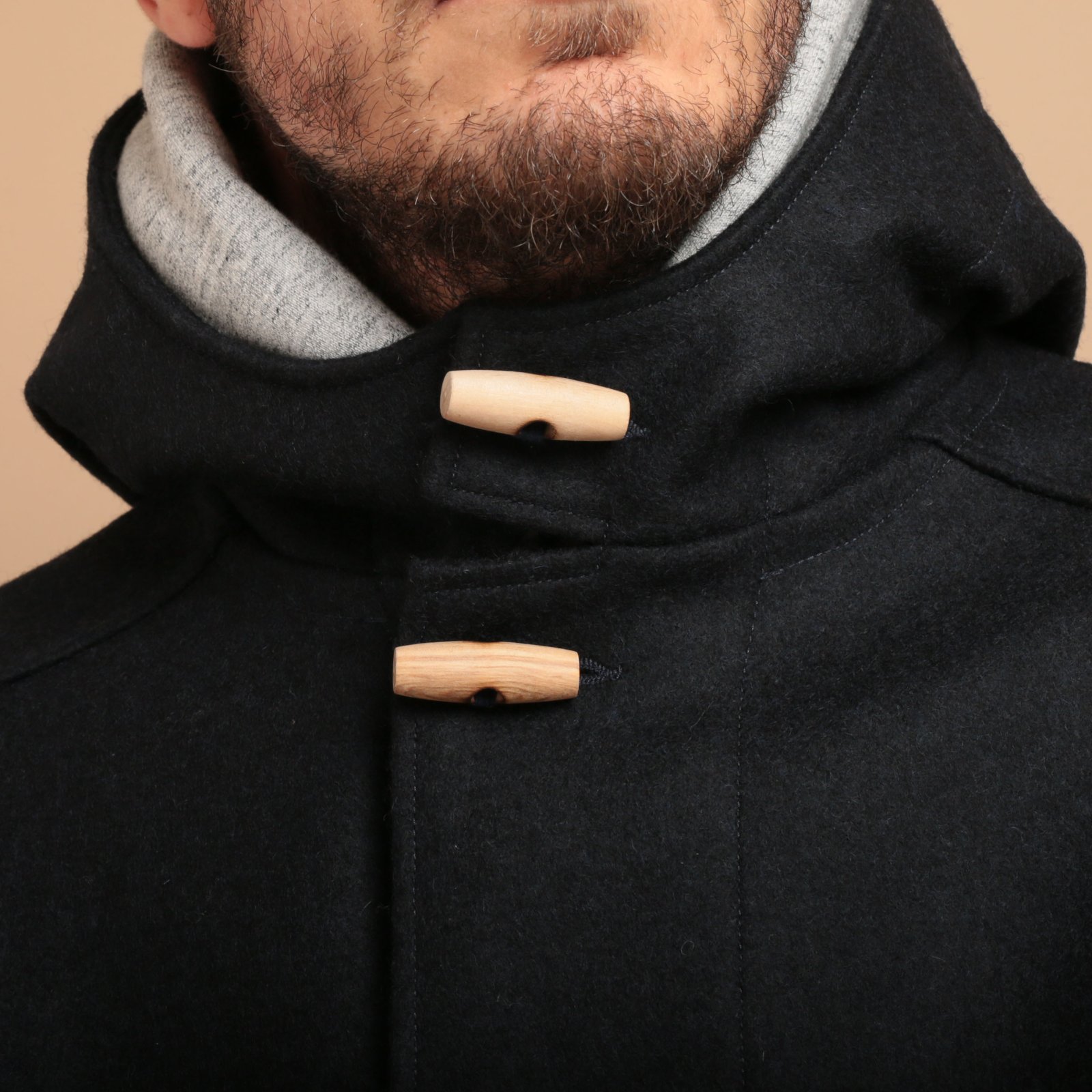 The Navy Wool Cloth Kabig