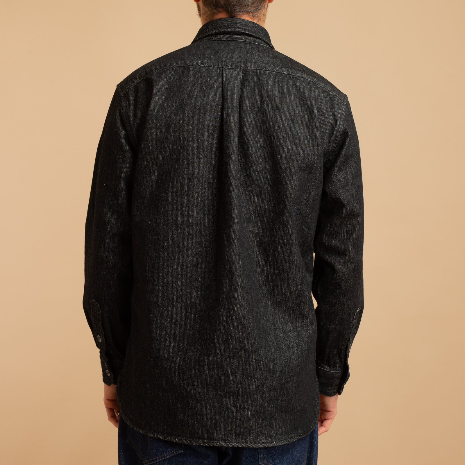 JAPAN BLUE / 13oz Denim Shirts Dark Grey