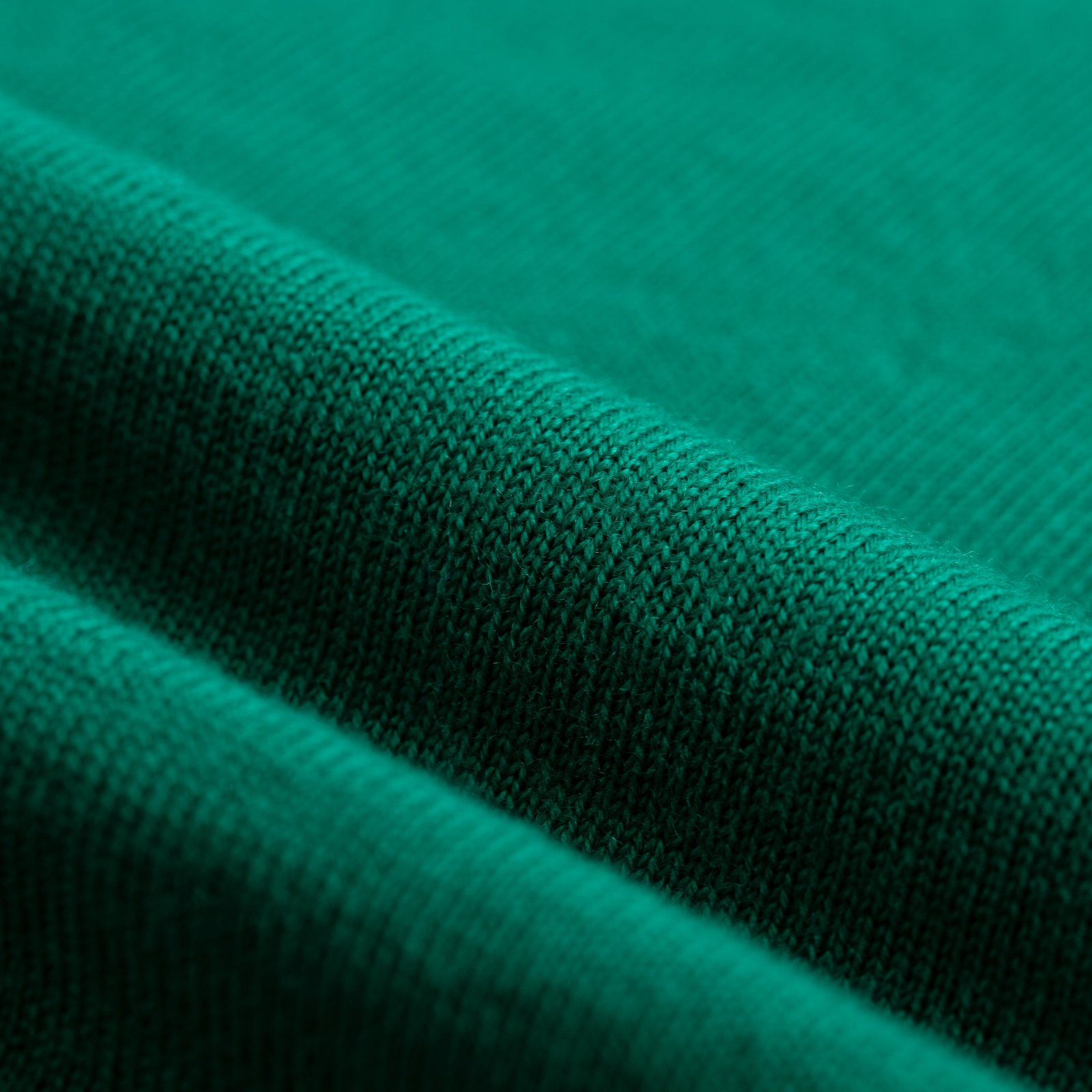 Grass Green Merino Turtleneck Sweater