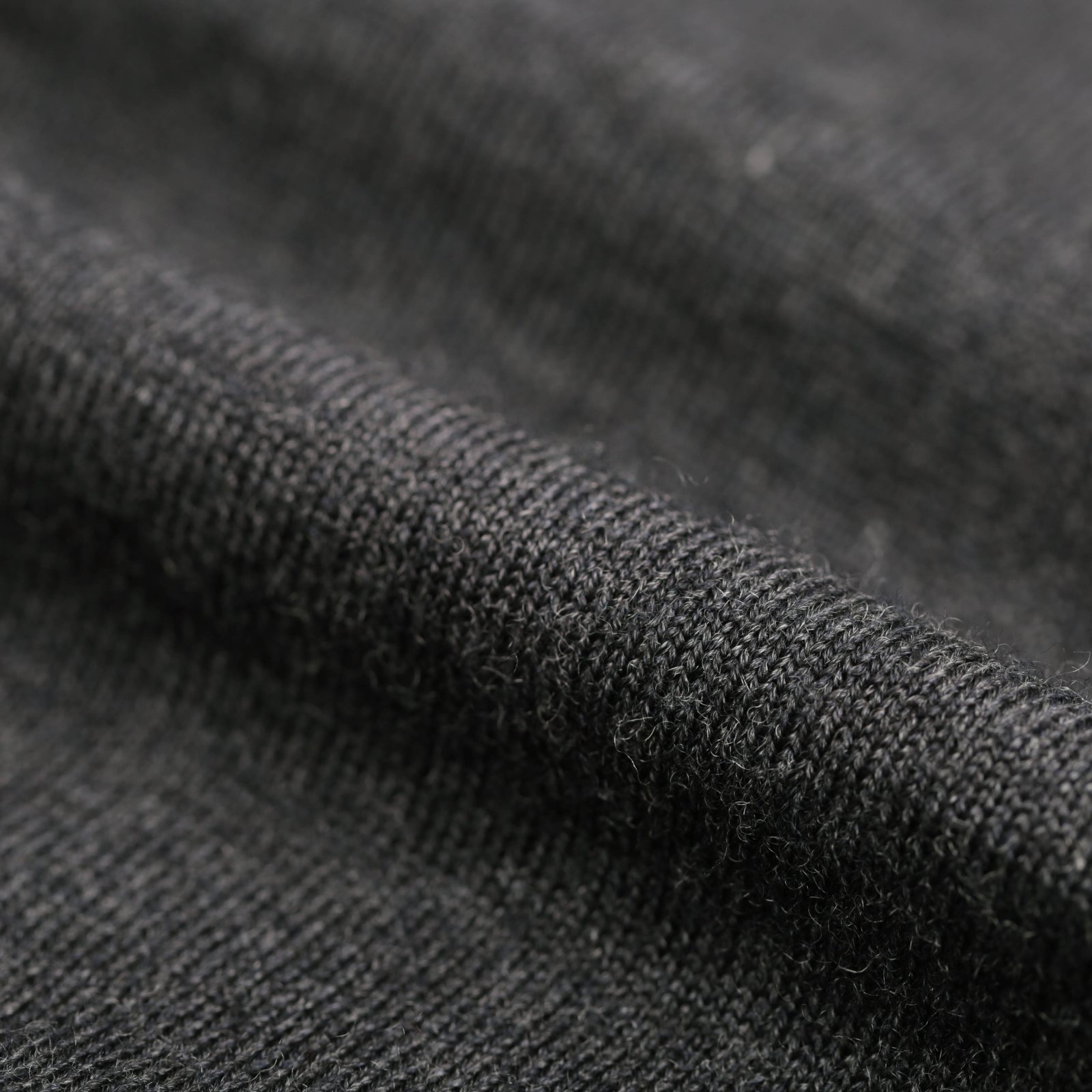 Charcoal Gray Merino Turtleneck Sweater