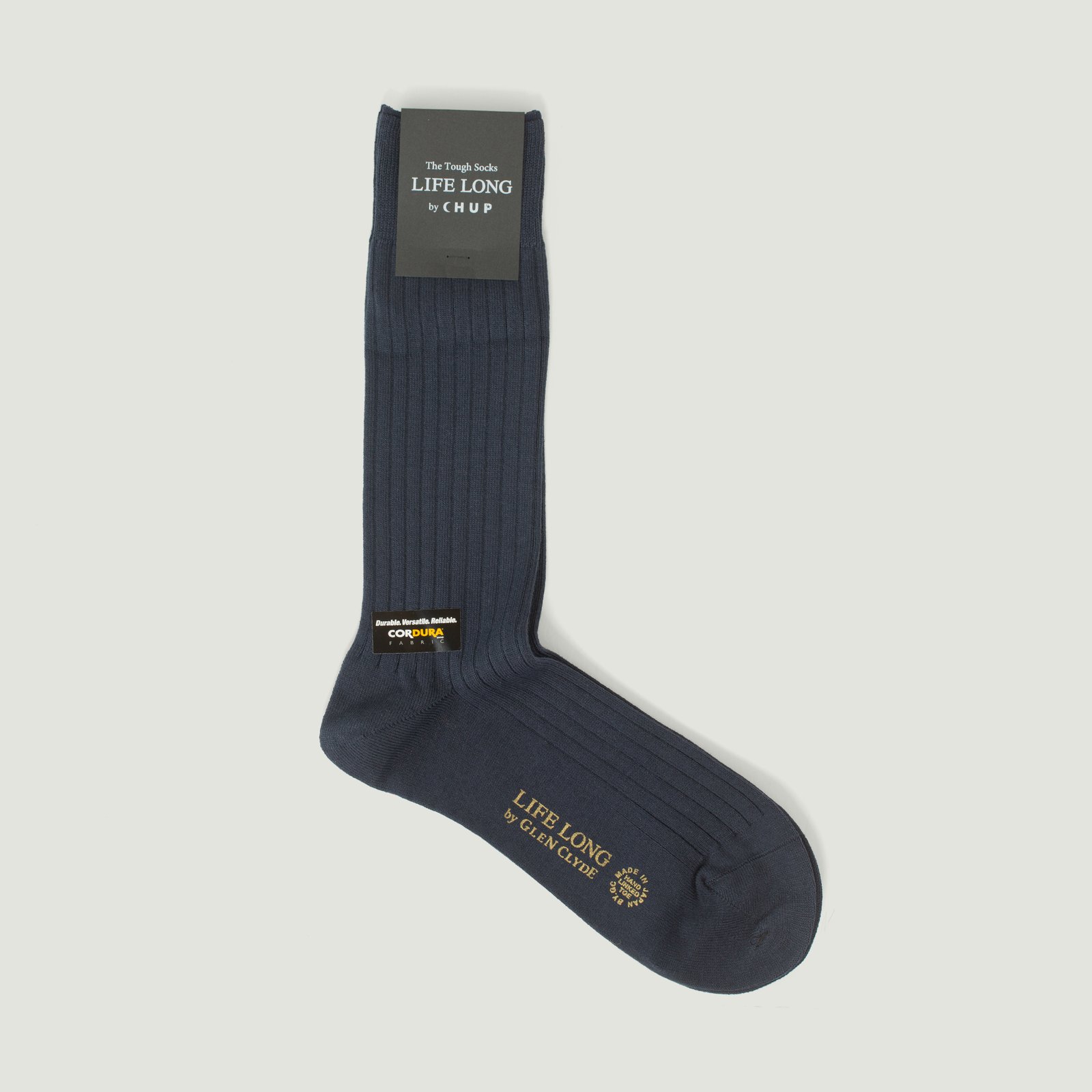 "Life Long" TS-5 Navy Socks