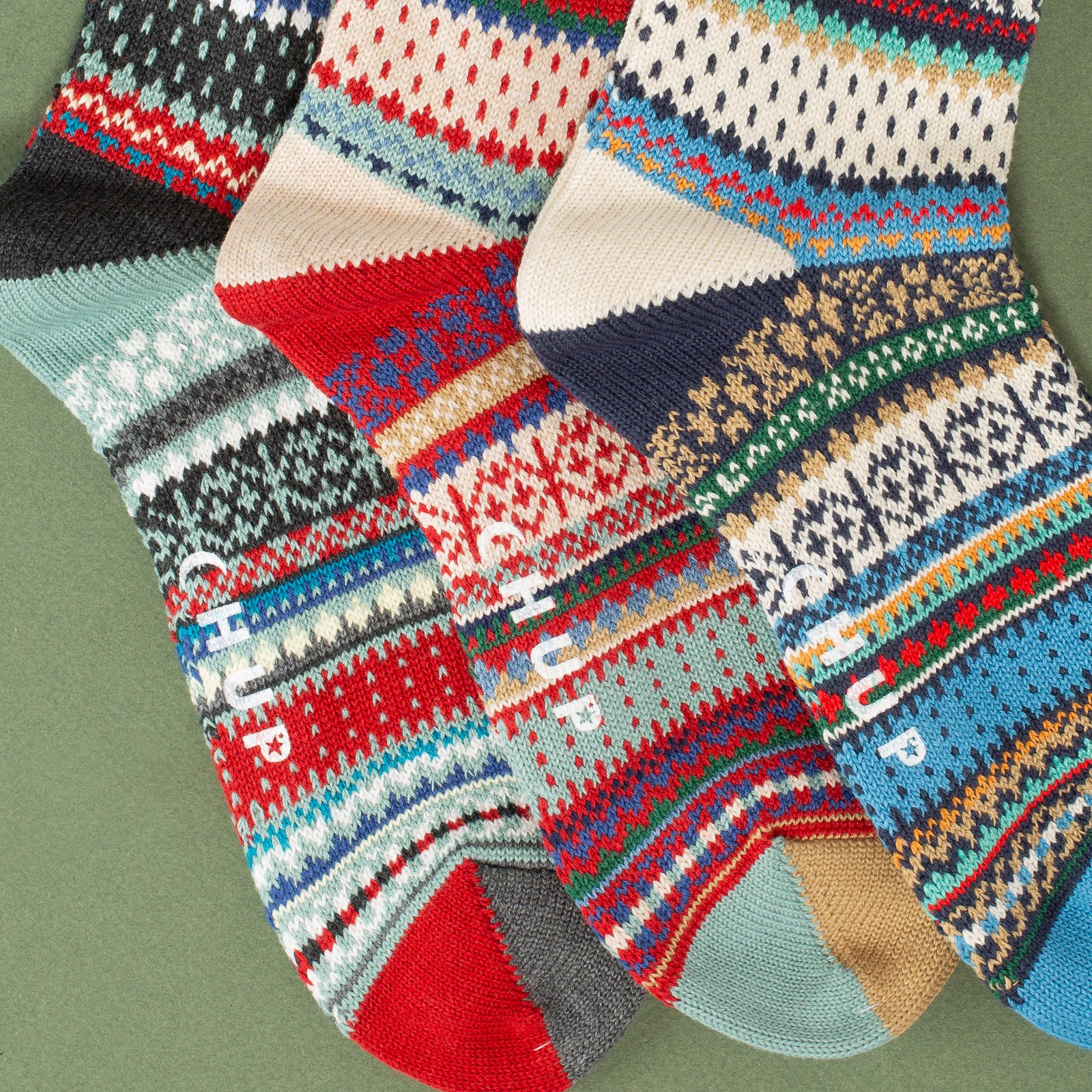 Snow Drop Scarlet Socks