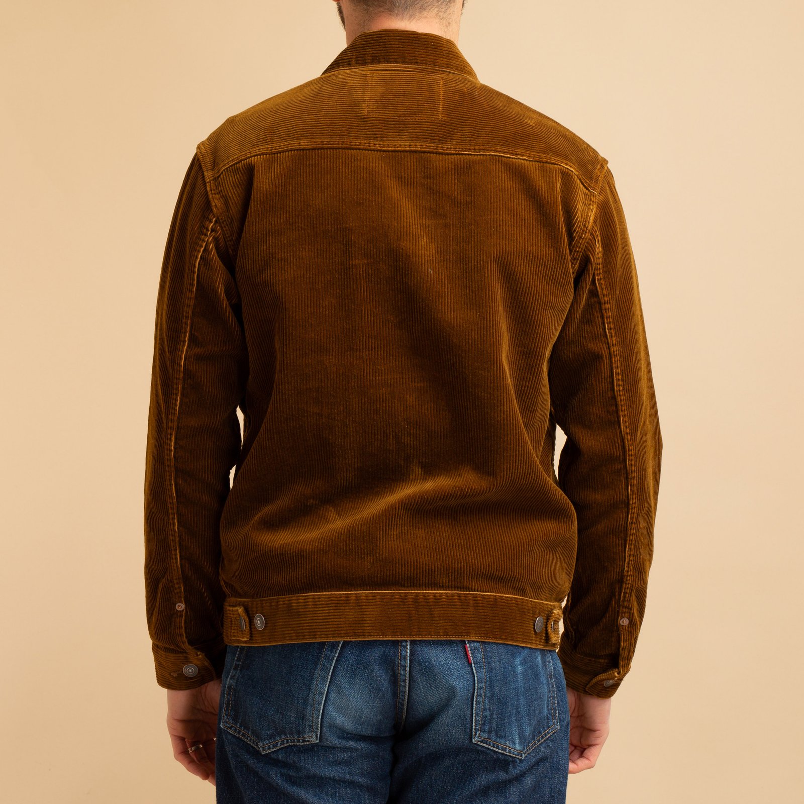 Corduroy Type II Double Pocket Jacket Brown