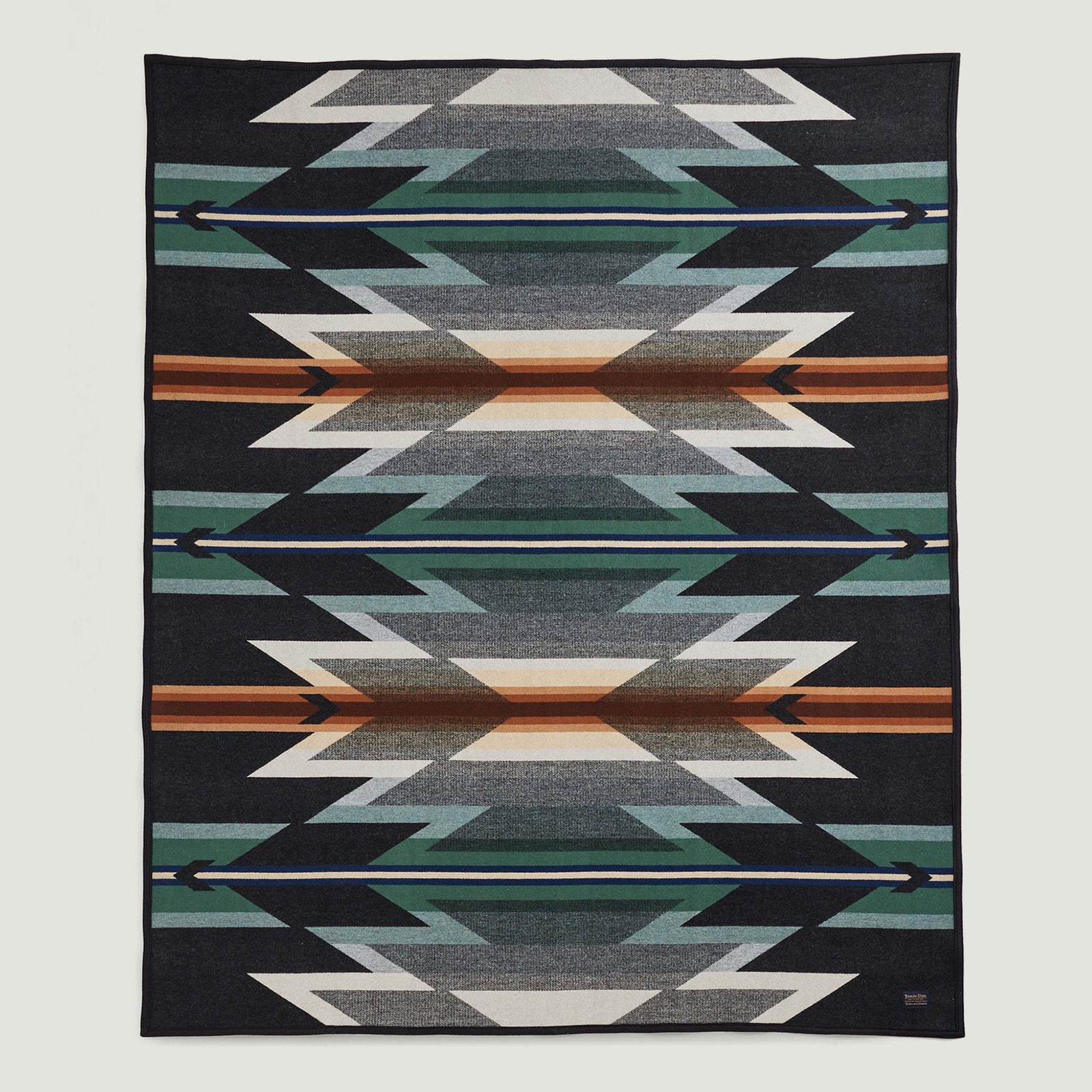 Wyeth Trail Oxford Jacquard Blanket