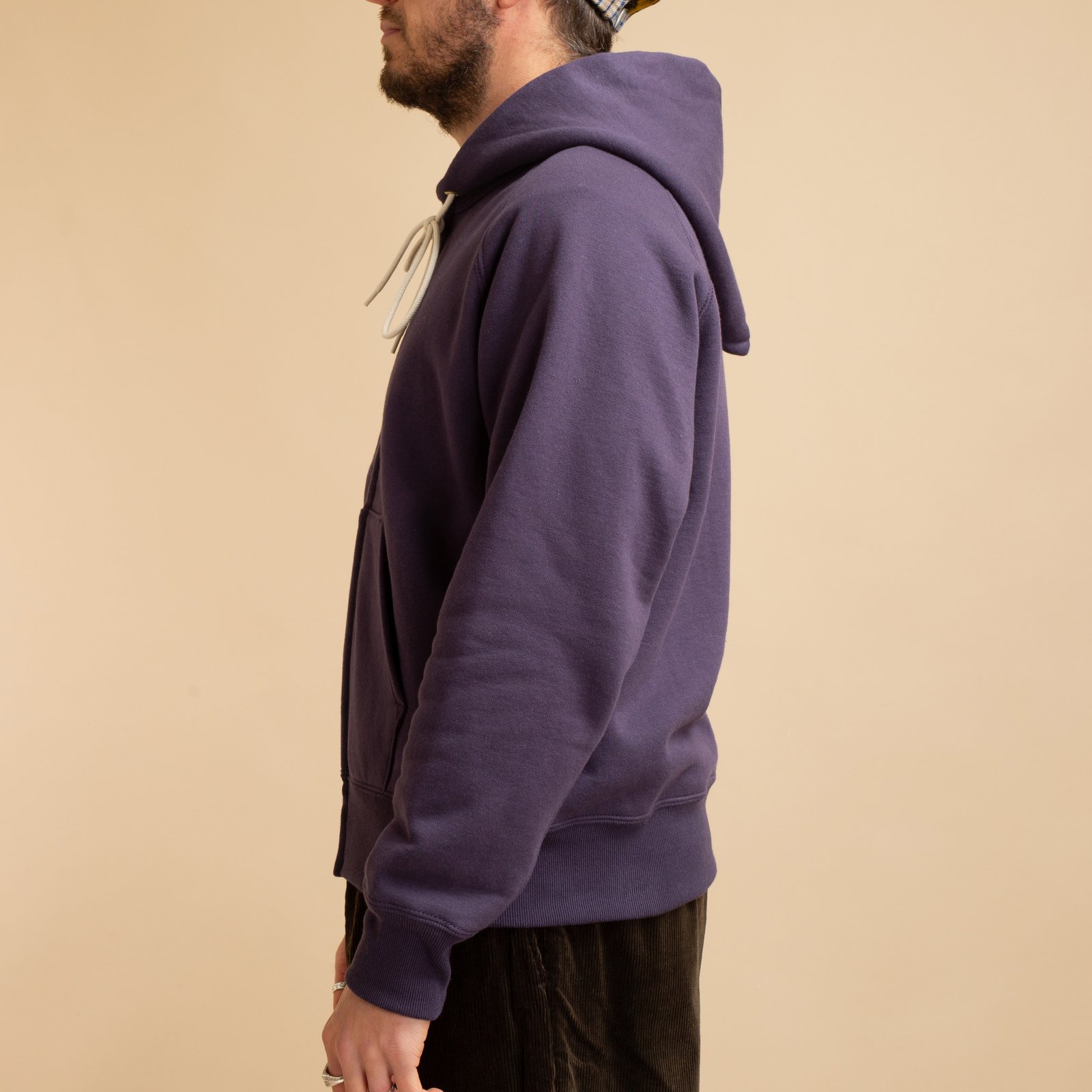 "SURE MFG" Zip Corn Head Hoodie Rodeo man's Purple