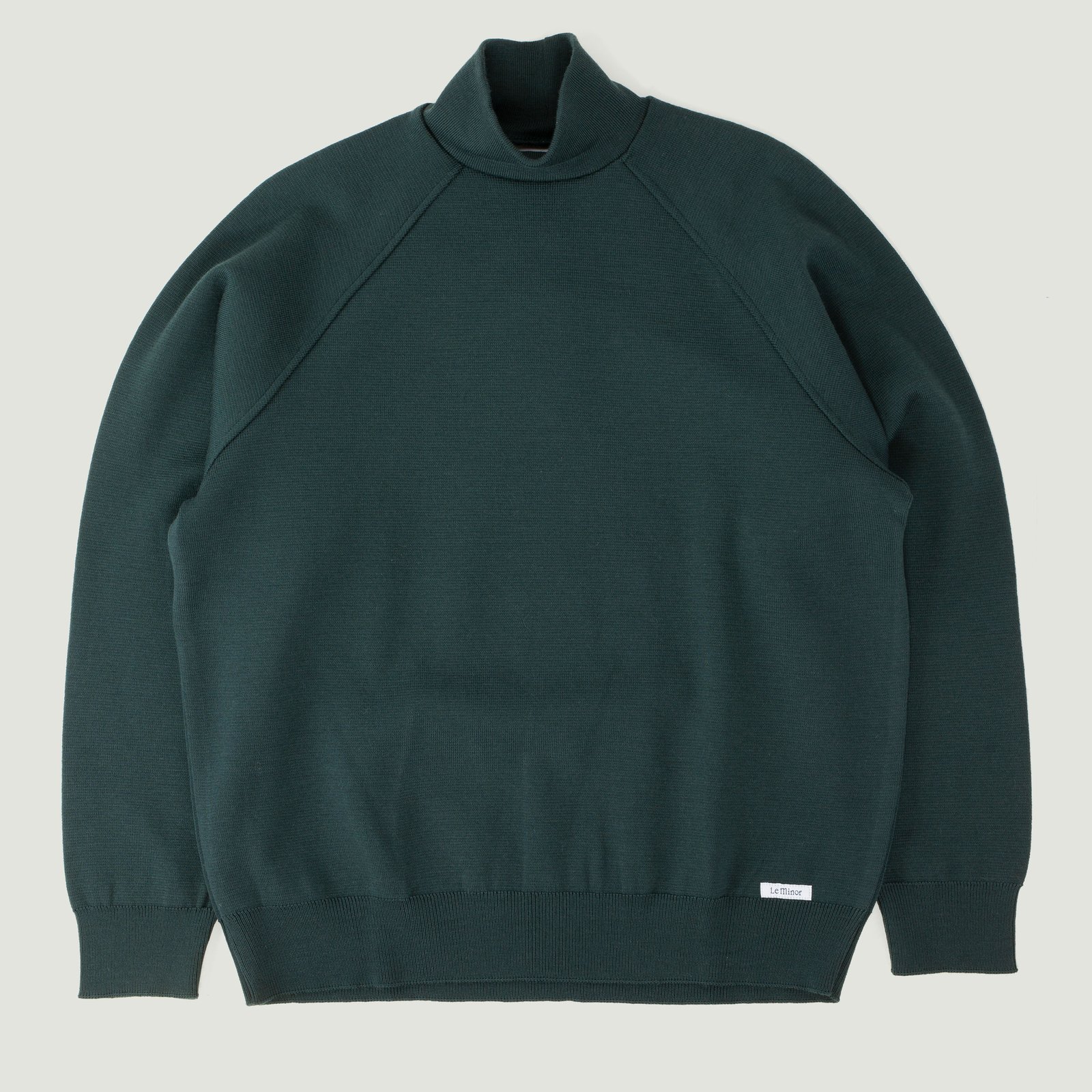 Pull Col Cheminée Milano Vert Foncé