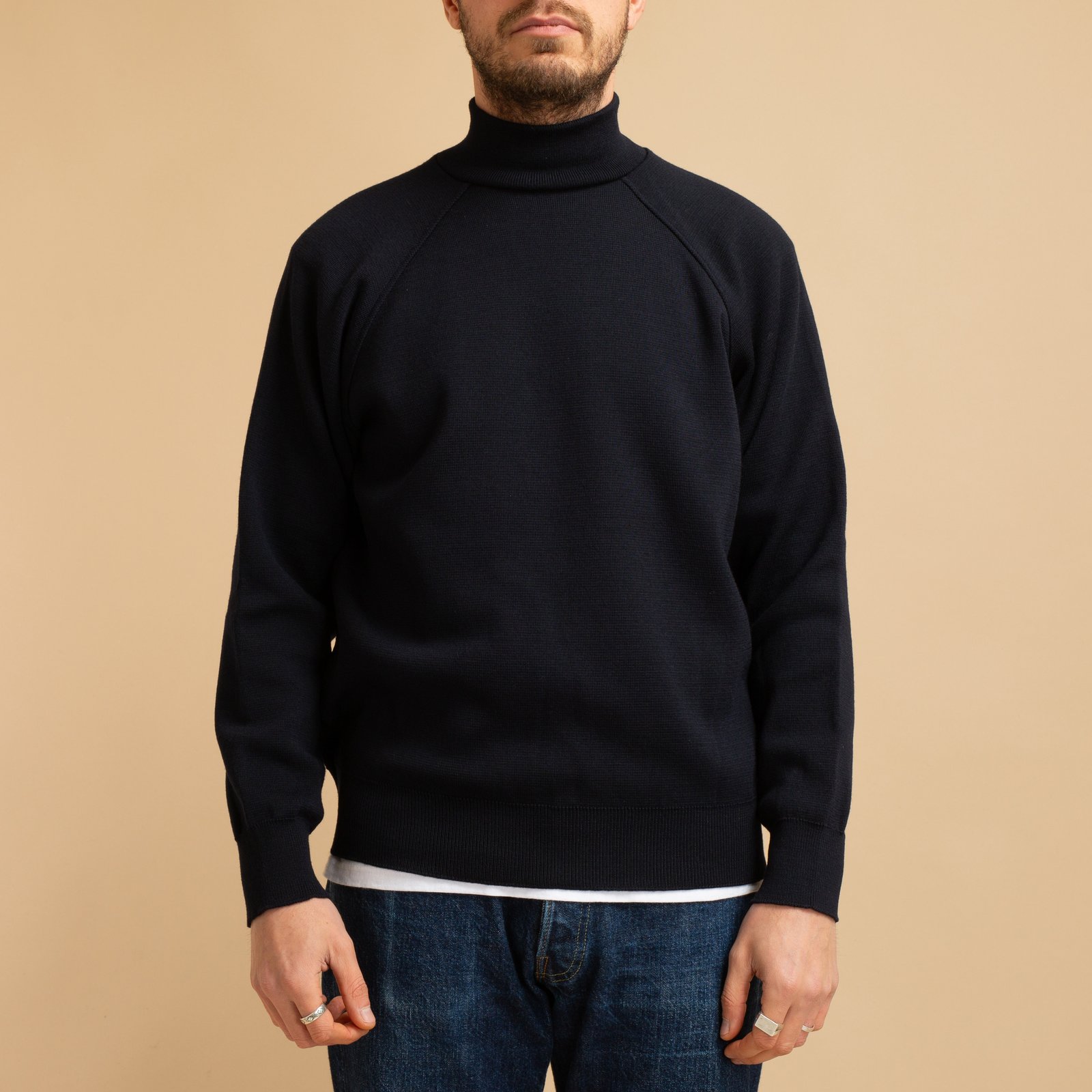 Pull Col Cheminée Milano Marine