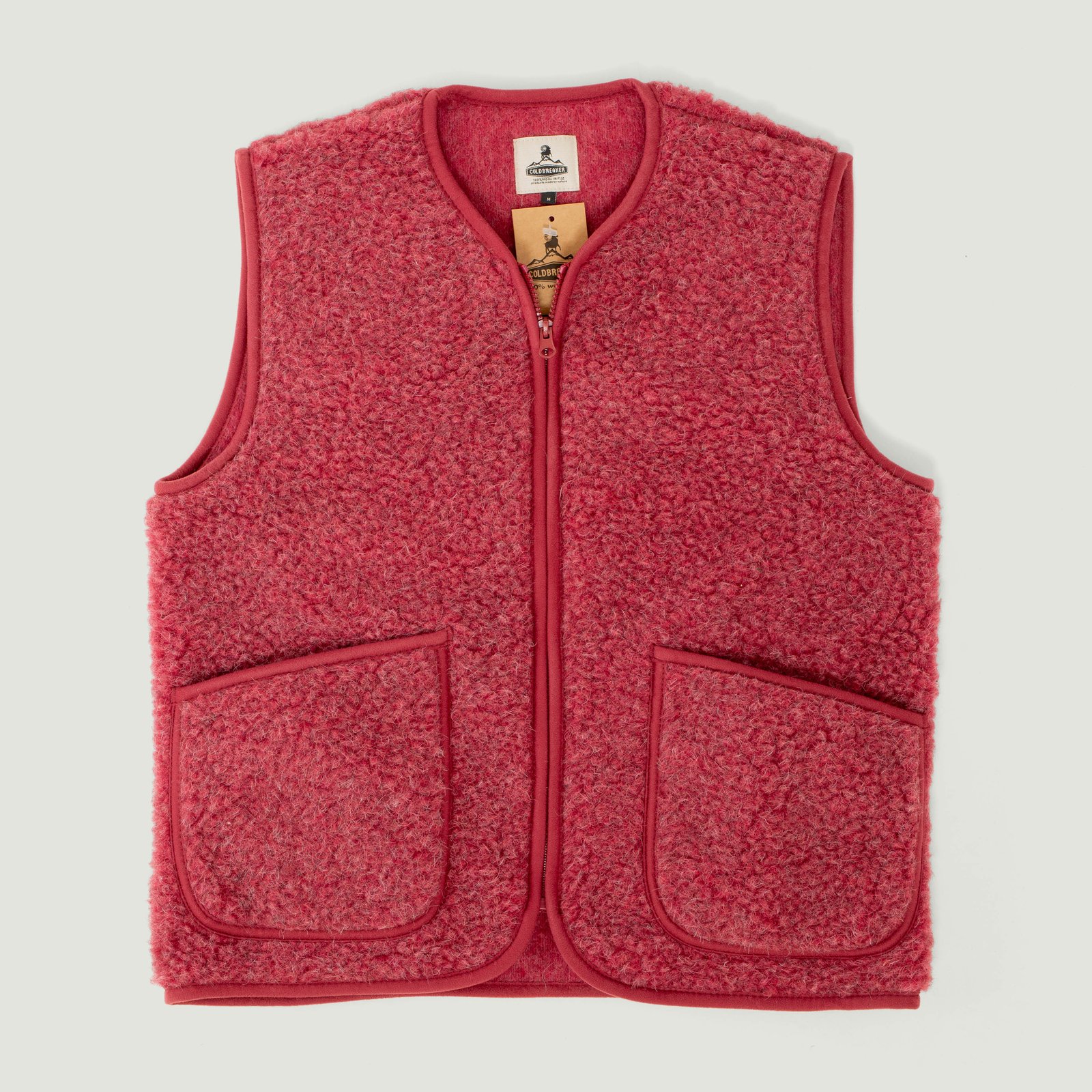 Pepitco Vest Dark Red