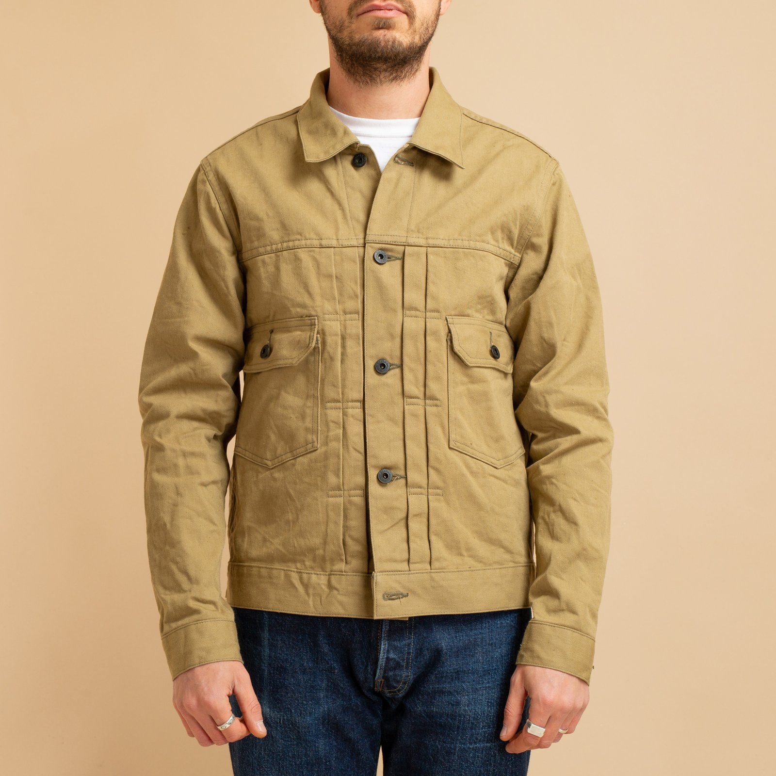 02517-BRD "British Drill" Selvedge Type II Jacket