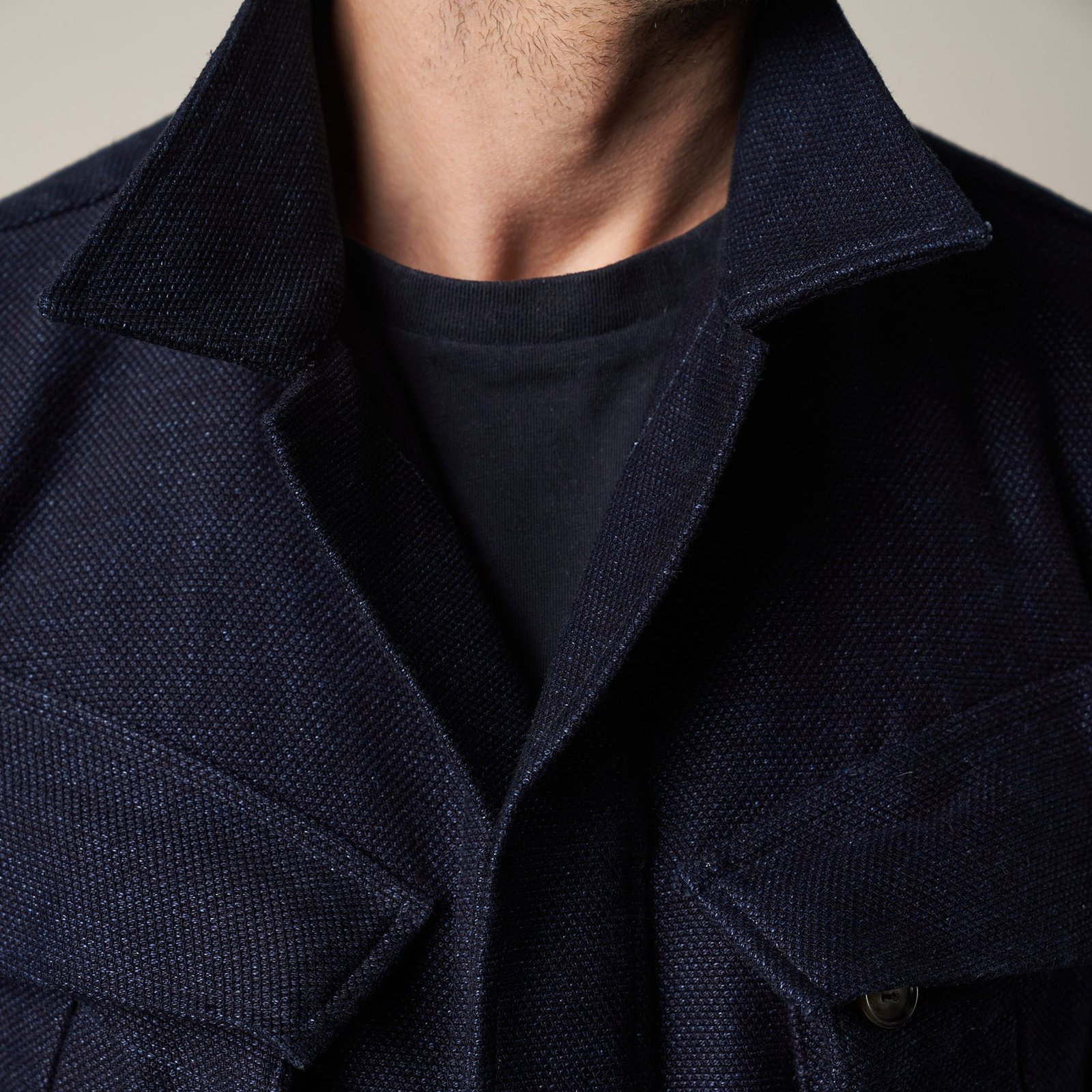 INFORMALE X FLÂNEURS / J002 Indigo Sashiko Jungle Jacket