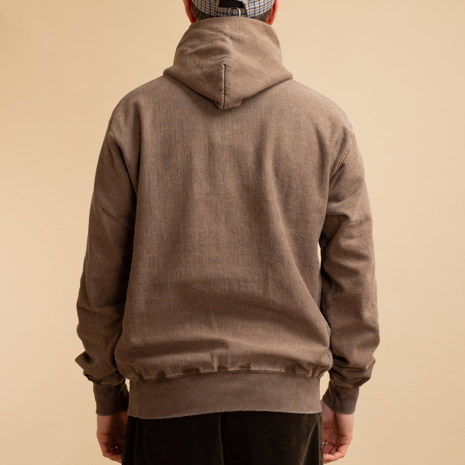 Heavy Pullover Hood Sweat P-Brown