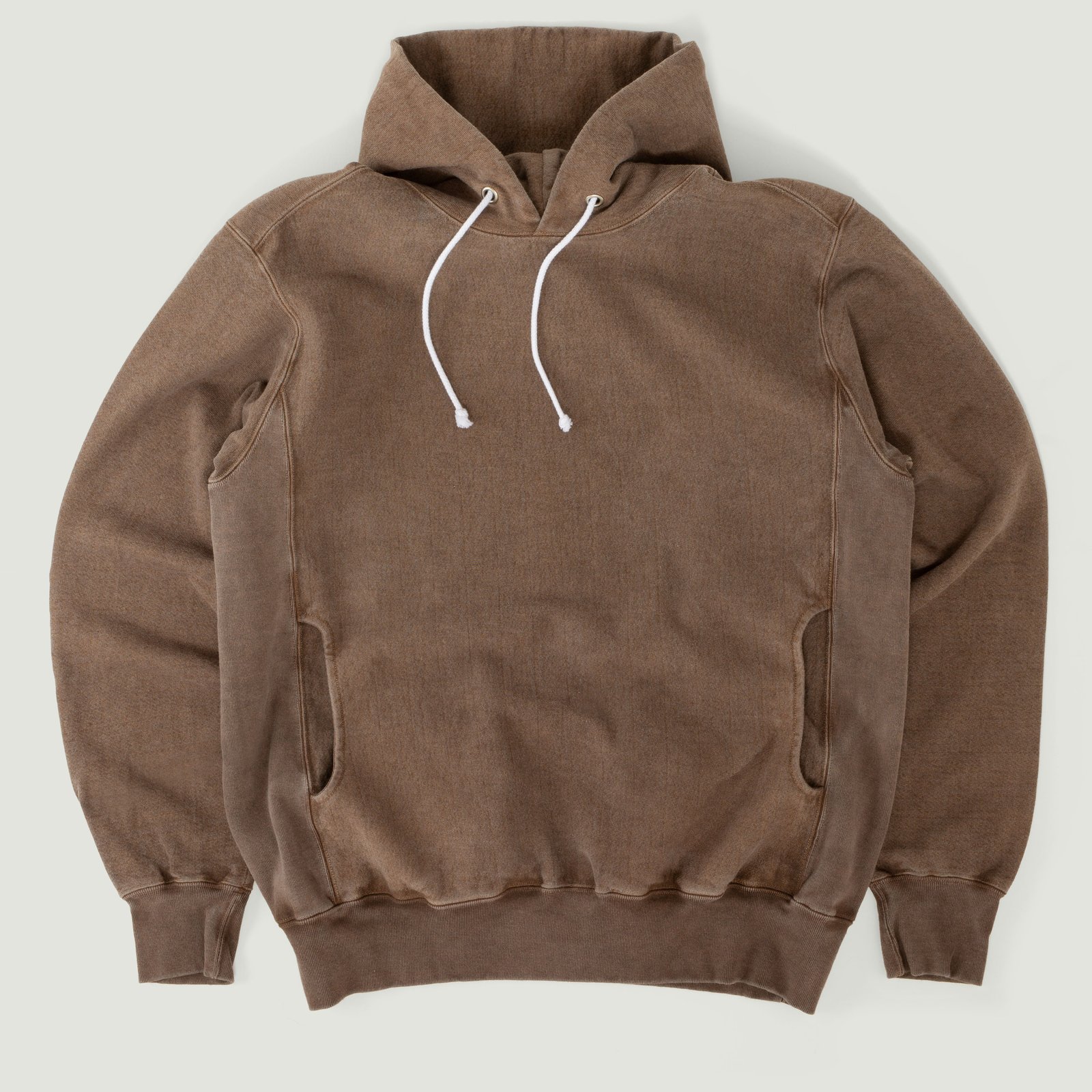 Heavy Pullover Hood Sweat P-Brown